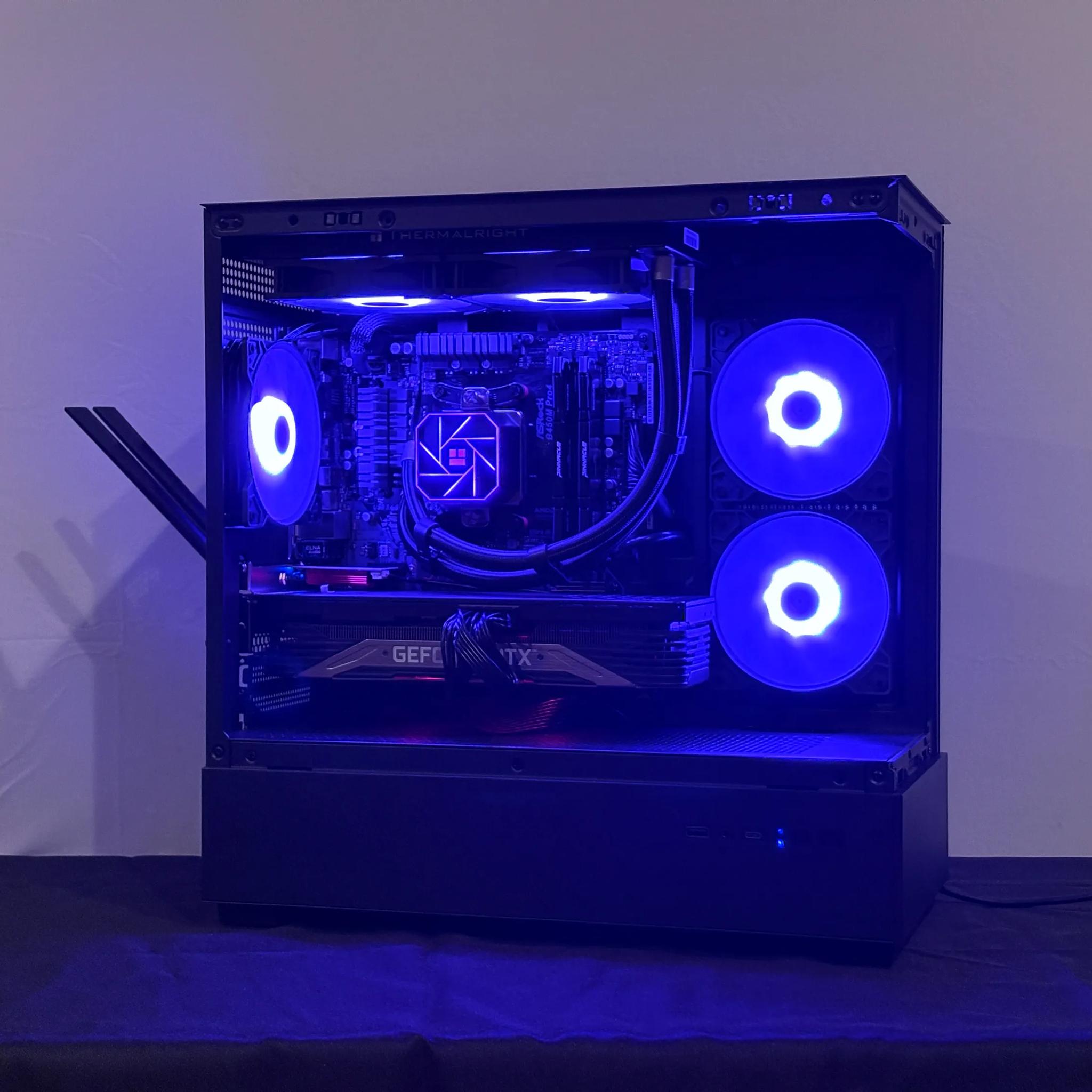 🖤 1440p Gaming PC | RTX 3070 | Ryzen 5 5600 | WiFi + BT