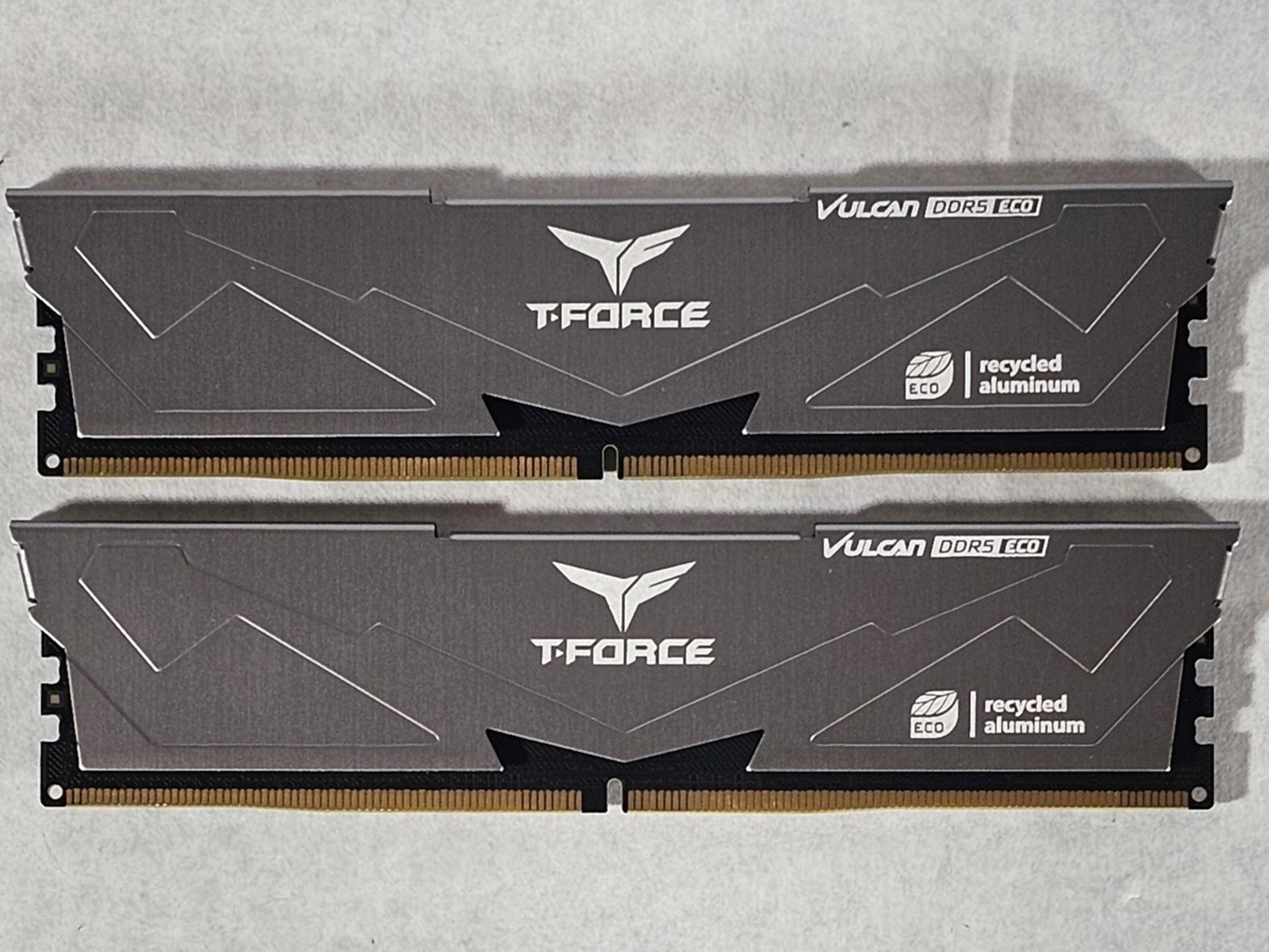 32GB DDR5 (2x16GB) CL30 6000MT/s T-Force Vulcan