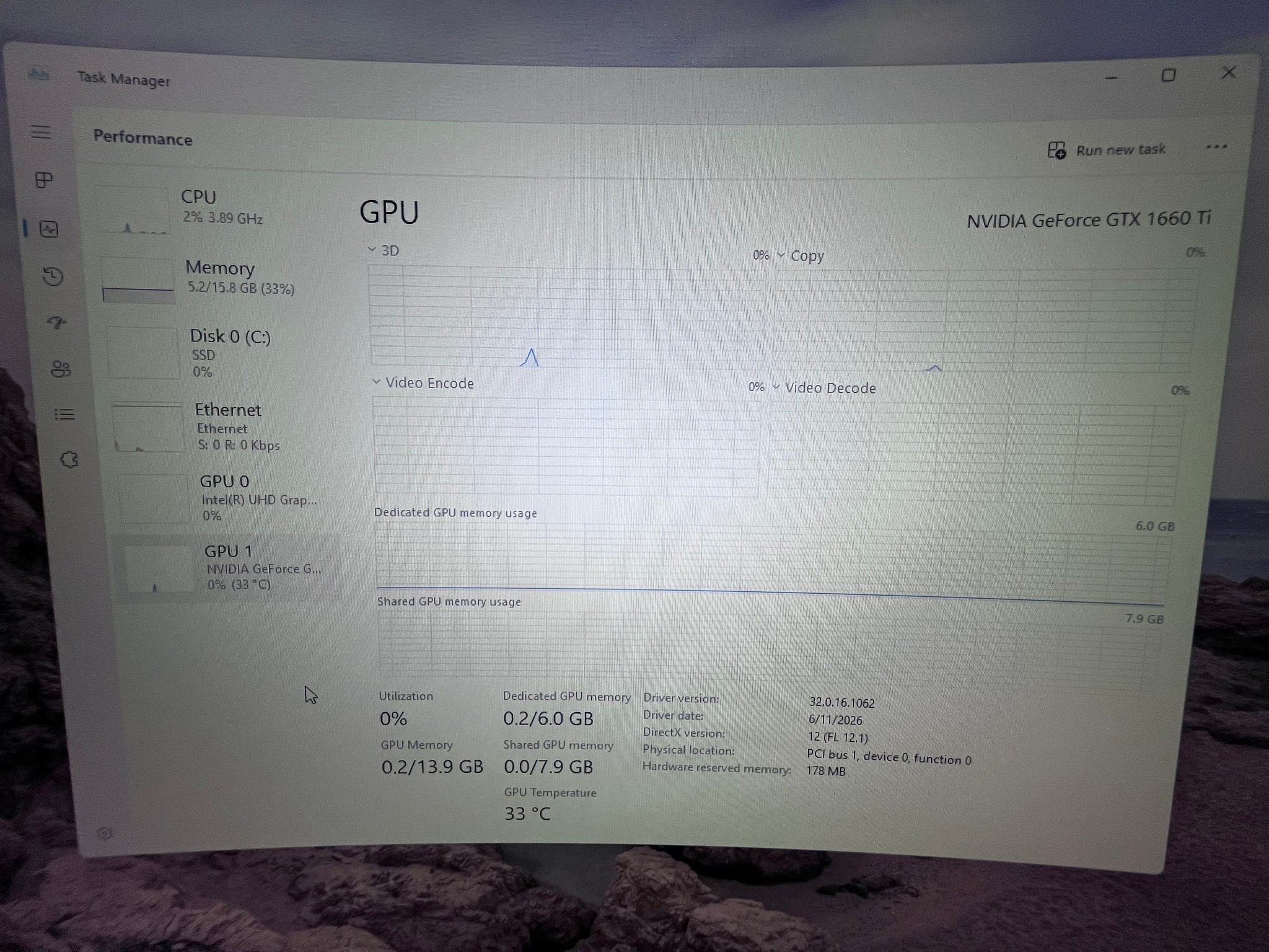 Budget Sleeper PC - Nvidia 1660 Ti, Intel i5 8400 Gaming PC - 16GB RAM, 256 GB SSD, Windows 11