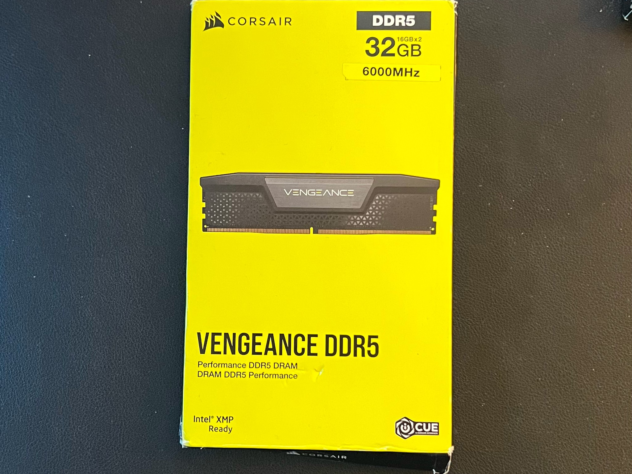 CORSAIR Vengeance 32GB (2 x 16GB) 6000 CL36 DDR5 Desktop RAM | Brand New
