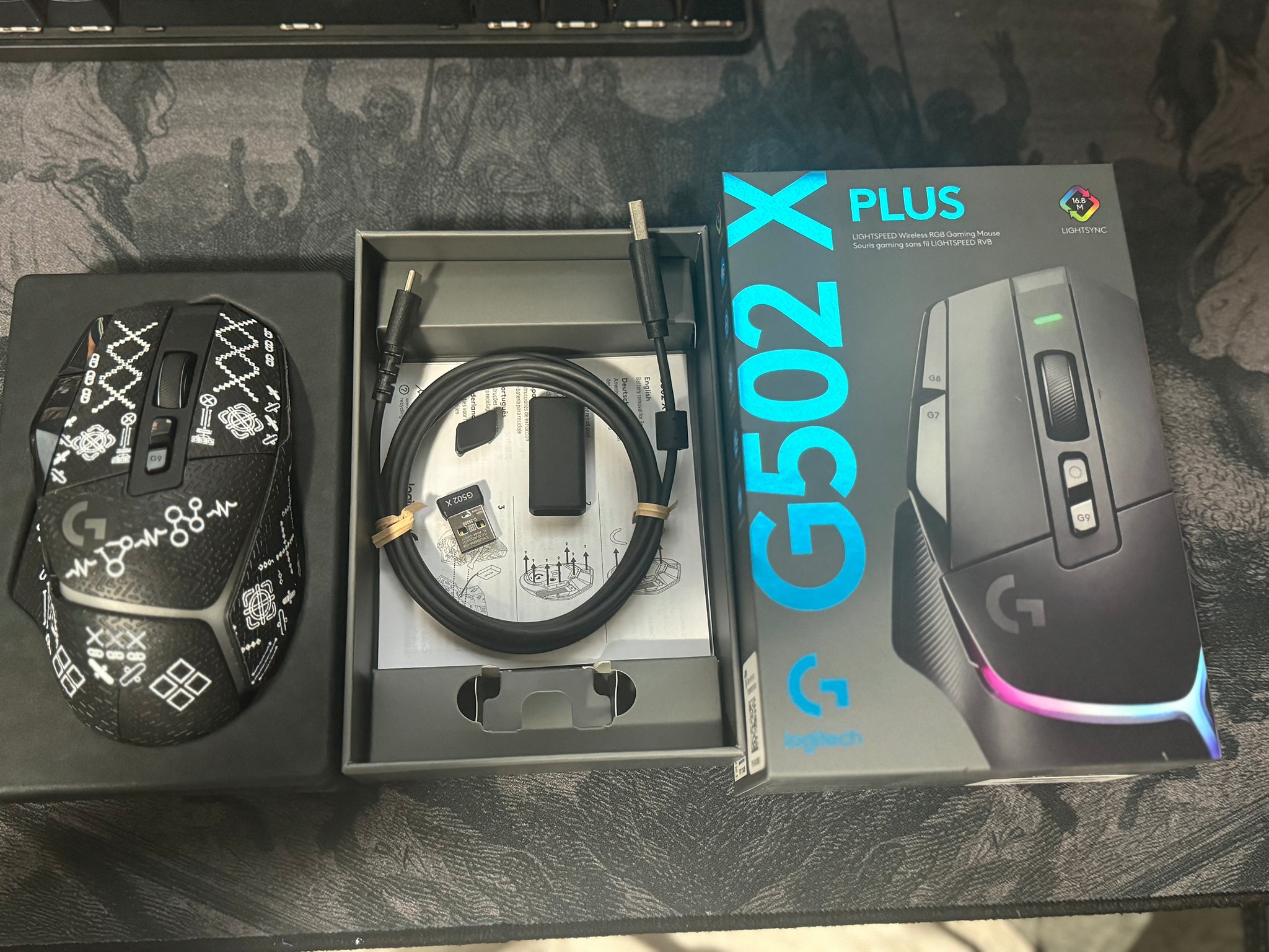 Logitech G502X Plus Wireless