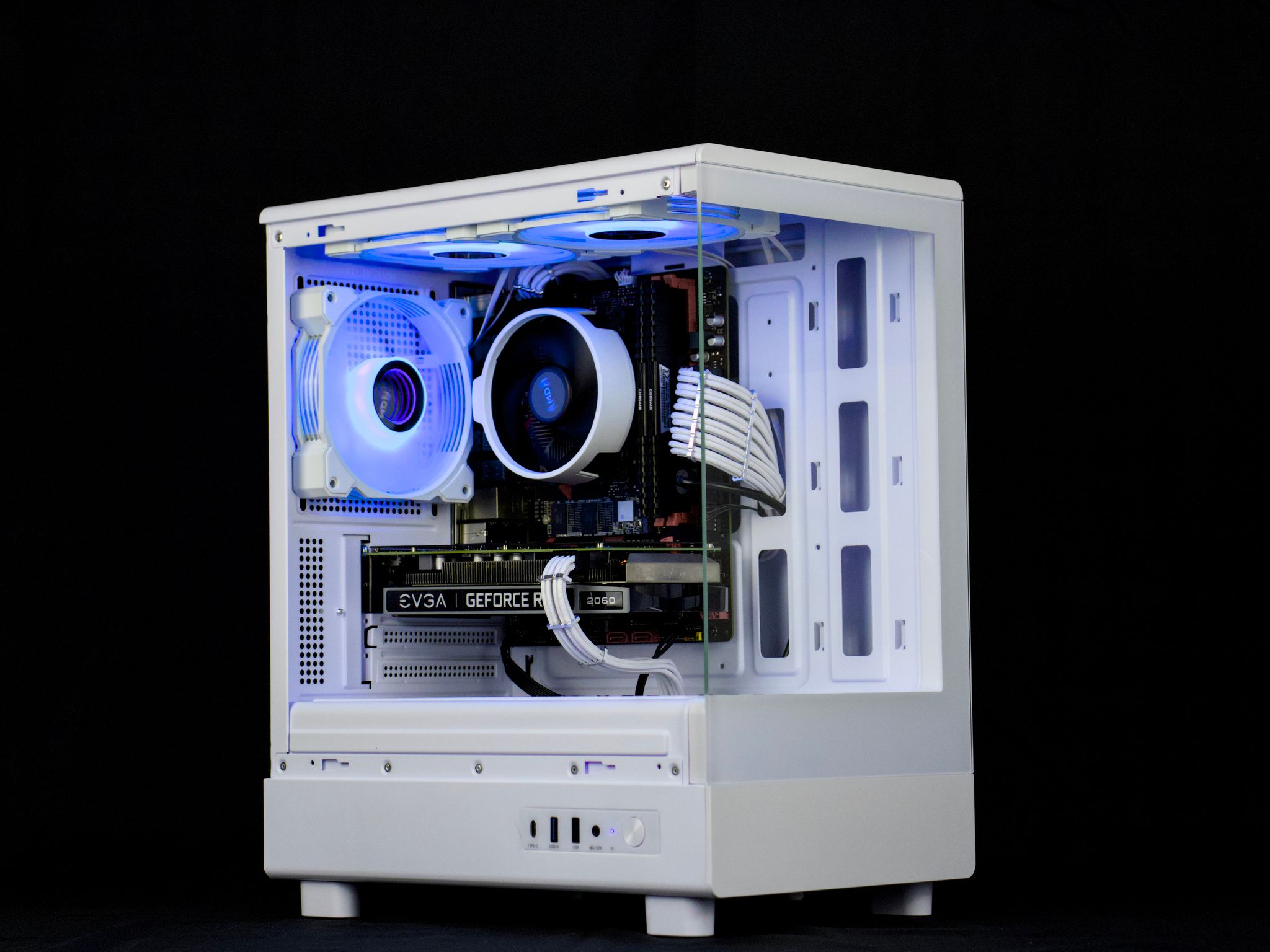 🔴⚪Gaming PC – RTX 2060, Ryzen 7 2700, 16GB RAM, 1TB SSD - WiFi, BlueTooth ⚪🔴