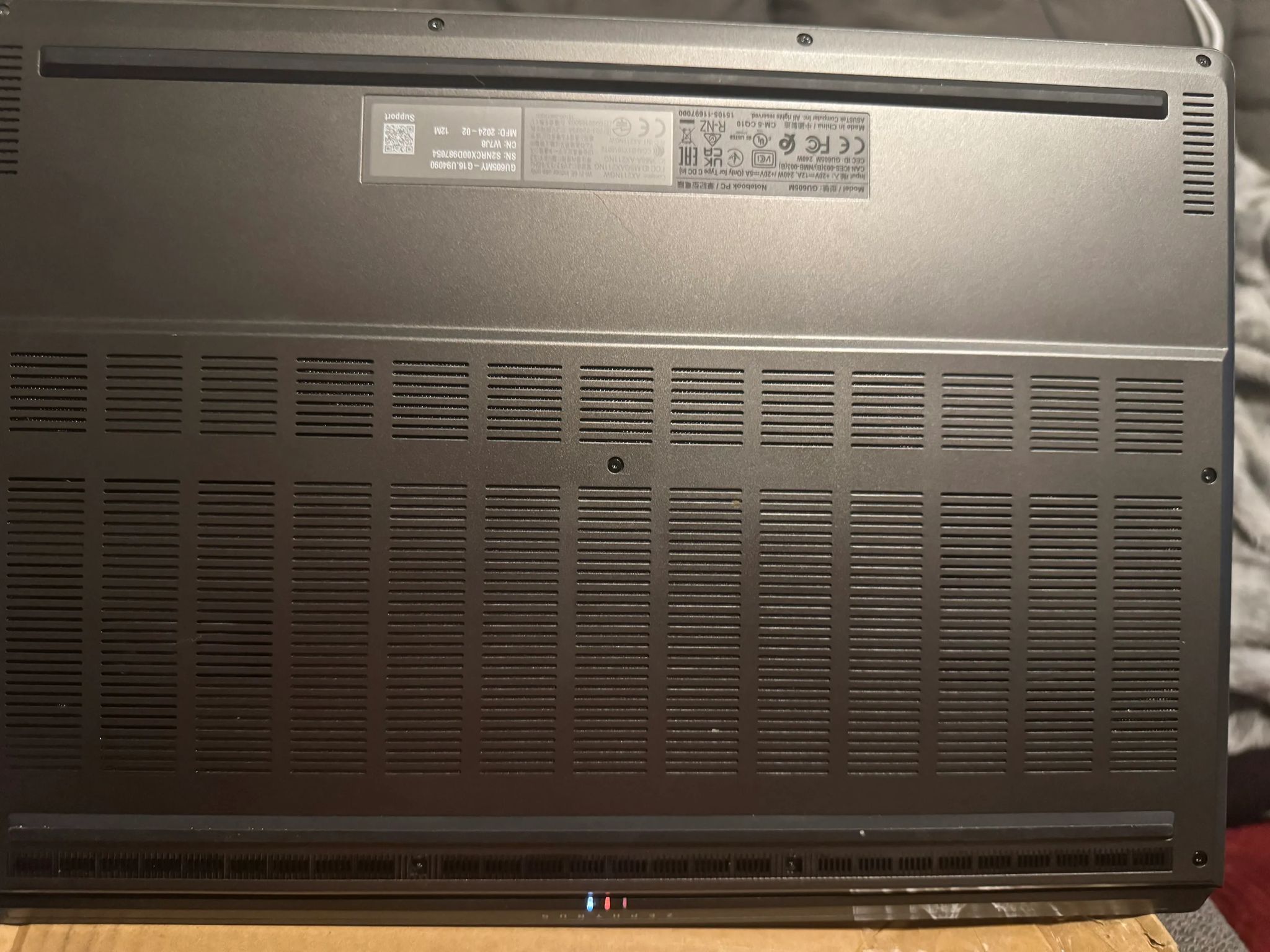ASUS ROG Zephyrus G16 GU605MY
