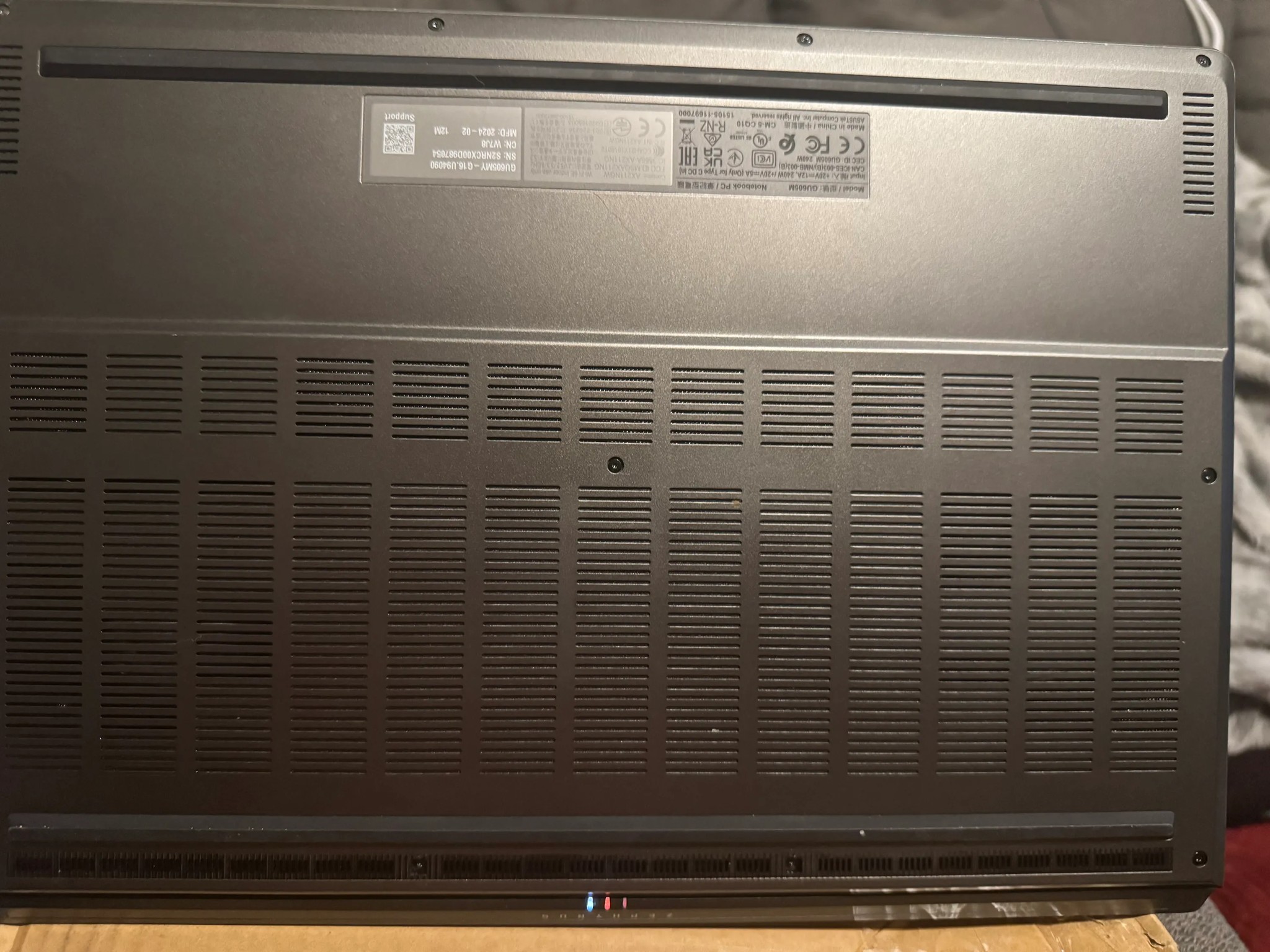 ASUS ROG Zephyrus G16 GU605MY