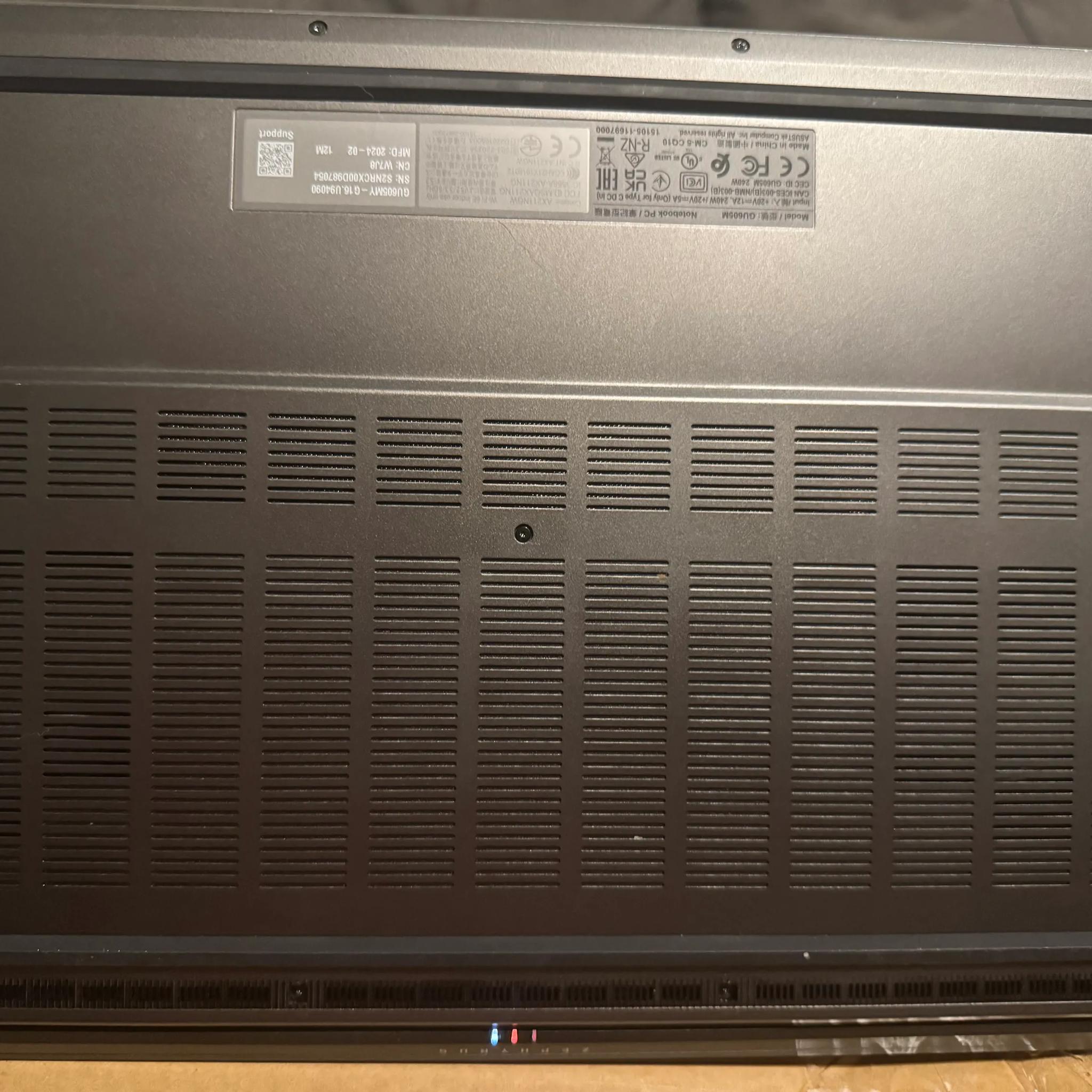 ASUS ROG Zephyrus G16 GU605MY