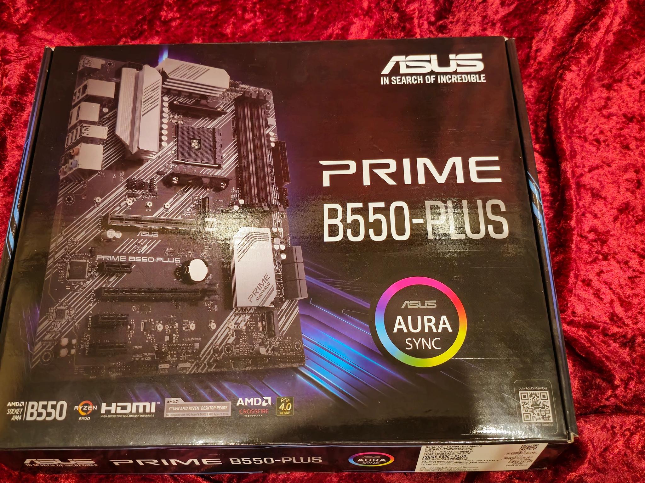 Asus Prime B550-Plus & Ryzen 5 2600x (Used)