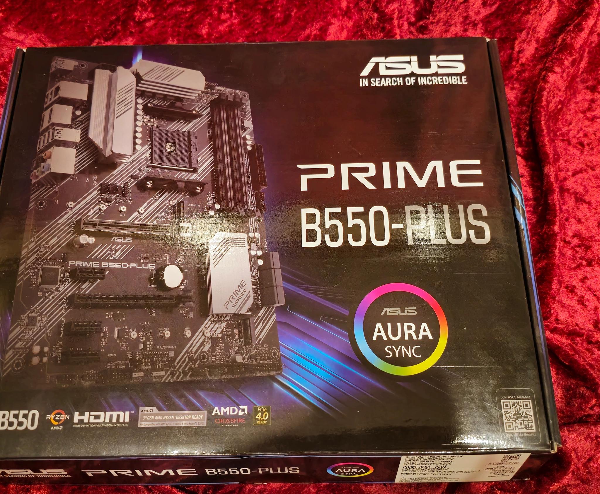 Asus Prime B550-Plus & Ryzen 5 2600x (Used)
