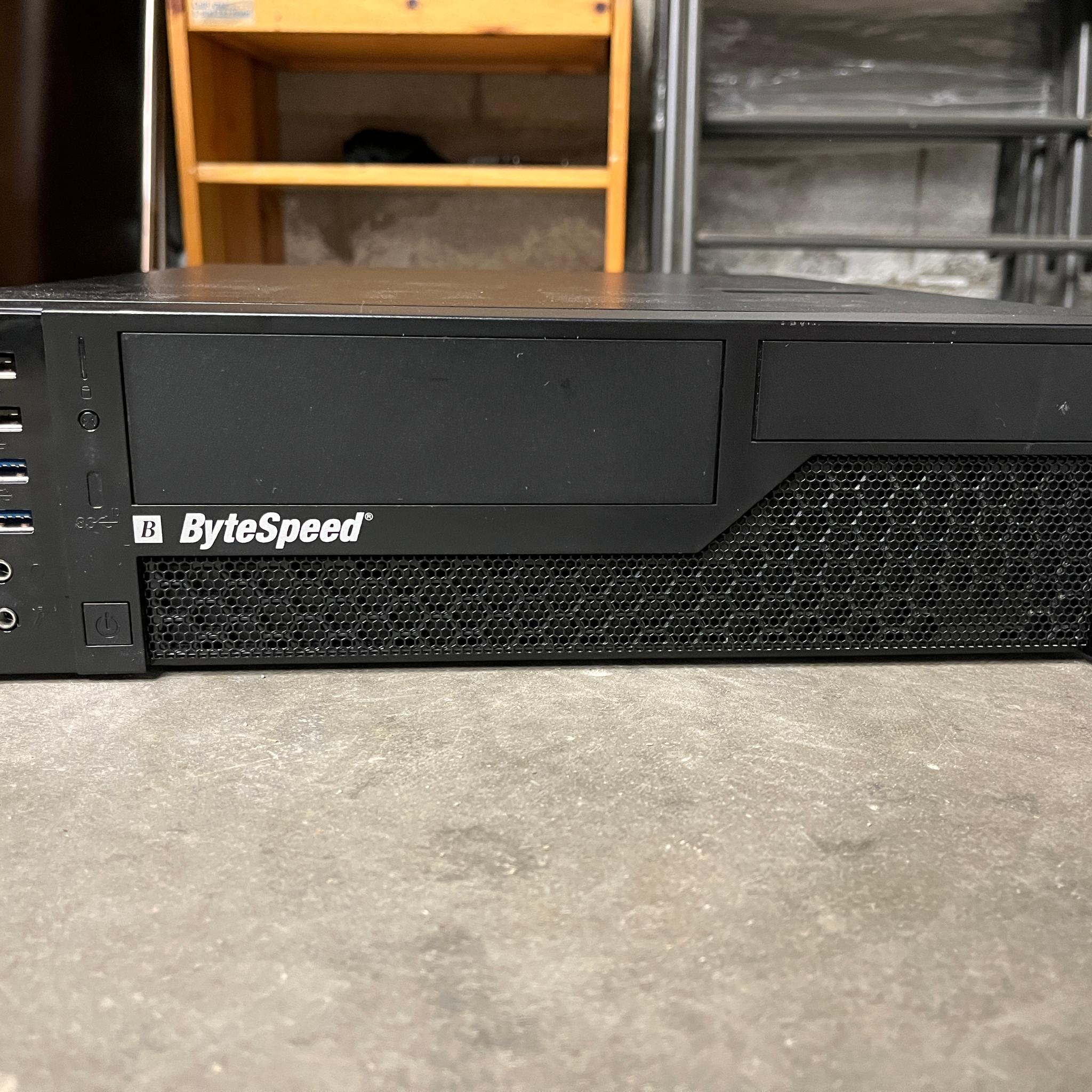 In‑Win CE685 Micro‑ATX Case w/ 300W PSU – Used – ByteSpeed Logo – Some Screws Included