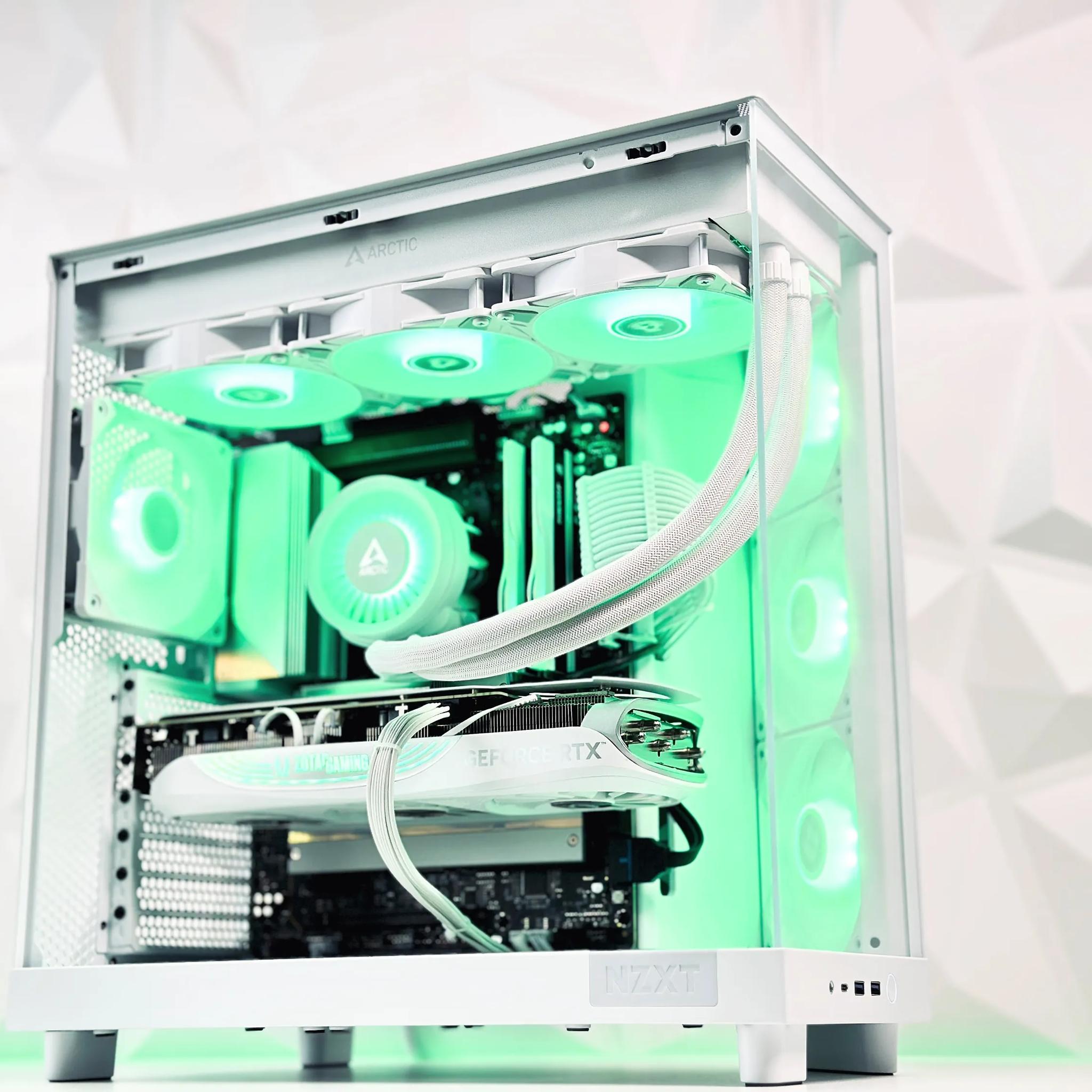❄️🤍🐻‍❄️Artic⚪Nvidia RTX 4070 Ti Super 16GB⚪Intel i9 12900KF 16 core⚪32GB DDR5⚪1TB NVME
