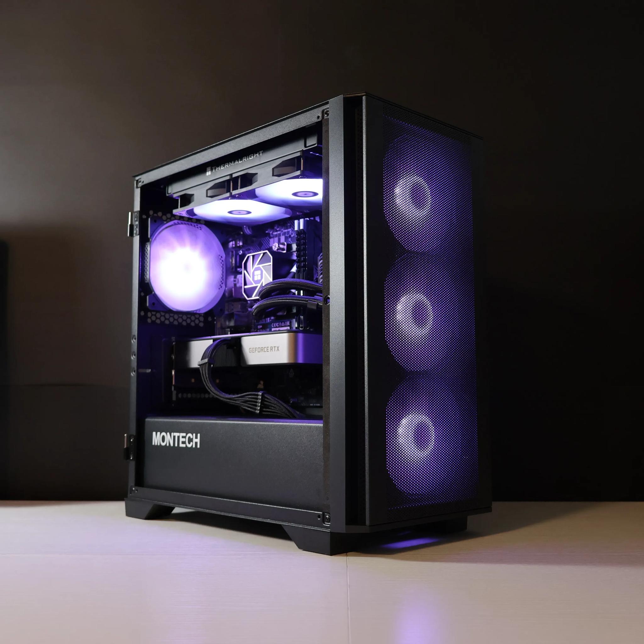 🪨STEALTH🪨 Gaming PC | Intel i5-12400F | 32GB | RTX 3070| 1TB SSD | Win11 HOME | Wi-Fi