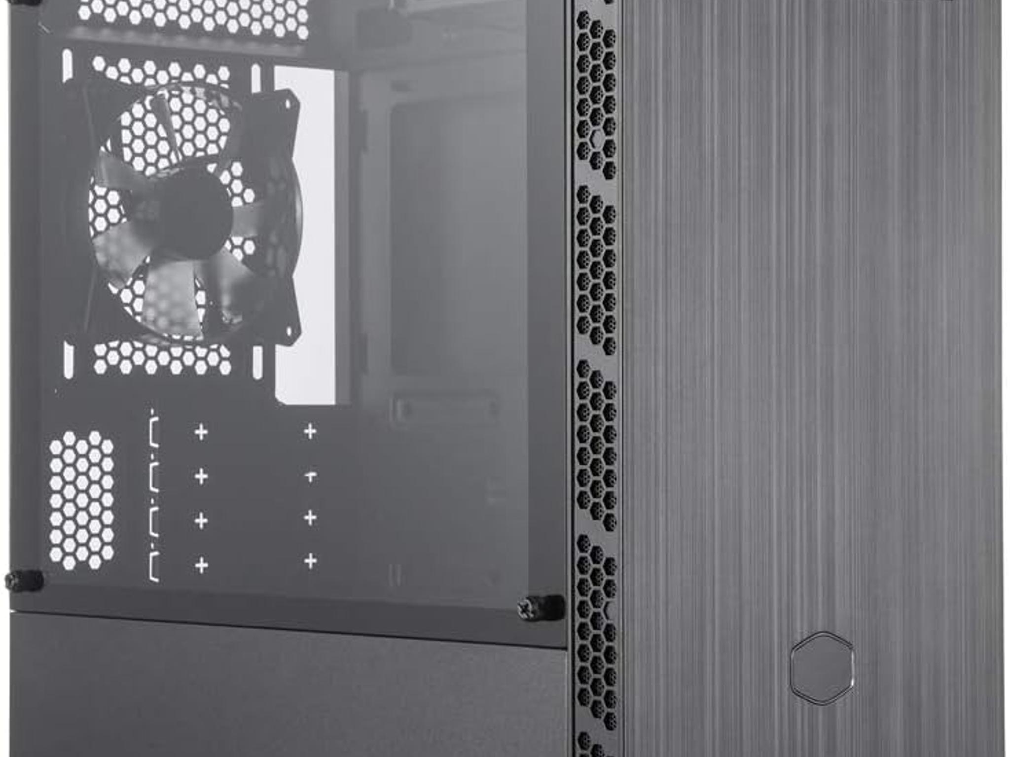MASTERBOX MB400L Mini Tower with ODD Black Computer Case