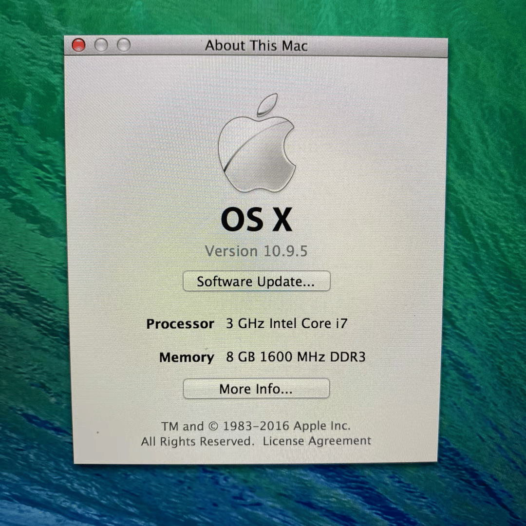 Apple MacBook Pro 13 - Retina, Mid-2014 Core i7 - 8GB RAM