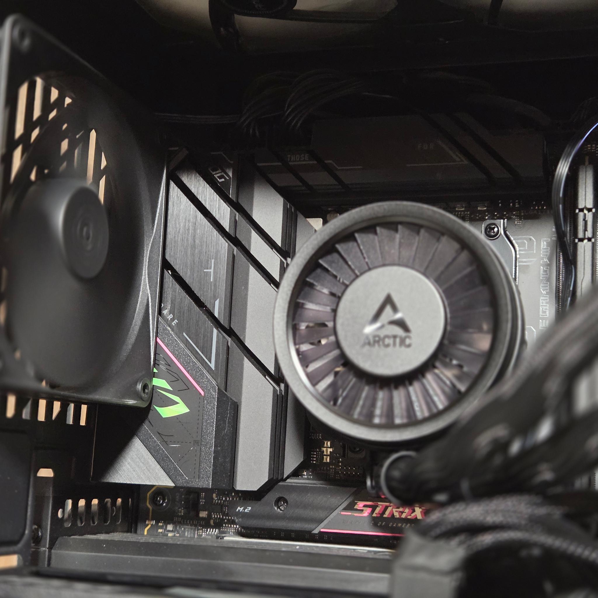 ALL Black V2 | RTX 5080| Ryzen 9 7900x | 32GB DDR5 | 1TB NVME | GOLD PSU | Windows 11 | WIFI