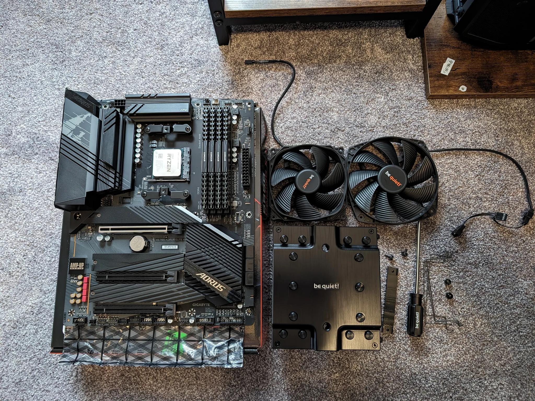 5800X3D, X570, 32GB, Dark Rock Pro 4
