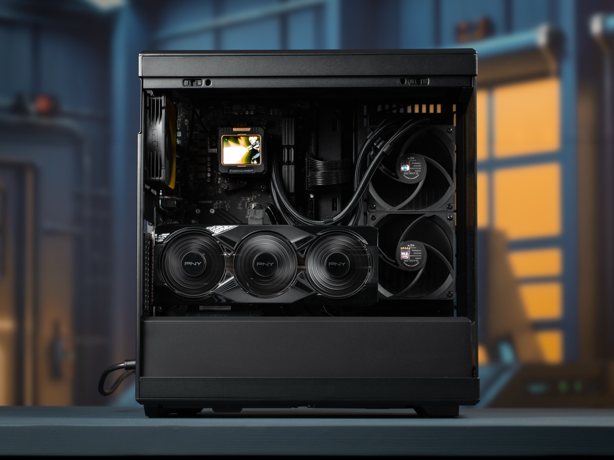 “Darcware.Deux” RTX 5070 Ryzen 7 7800X3D 32GB 2TB Windows 11 Workstation Gaming PC