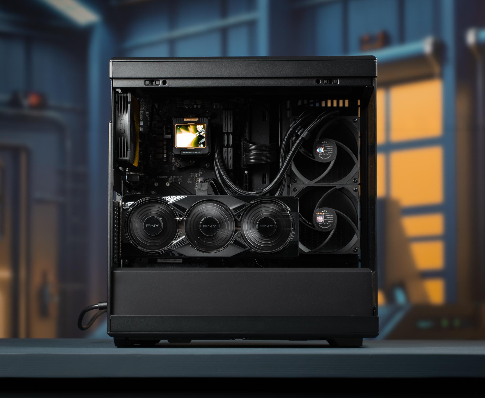 “Darcware.Deux” RTX 5070 Ryzen 7 7800X3D 32GB 2TB Windows 11 Workstation Gaming PC