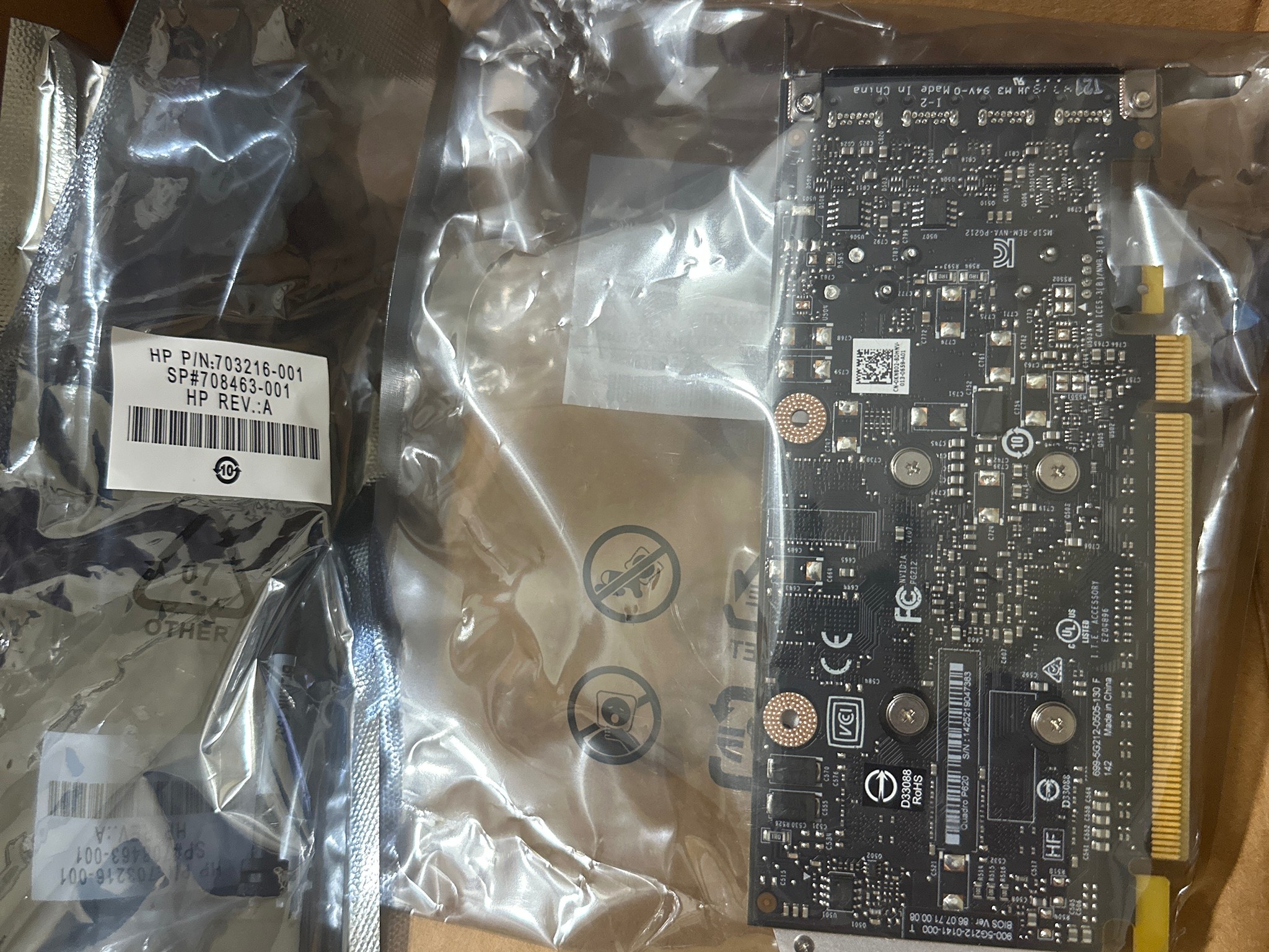 Quadro P620 with accessories