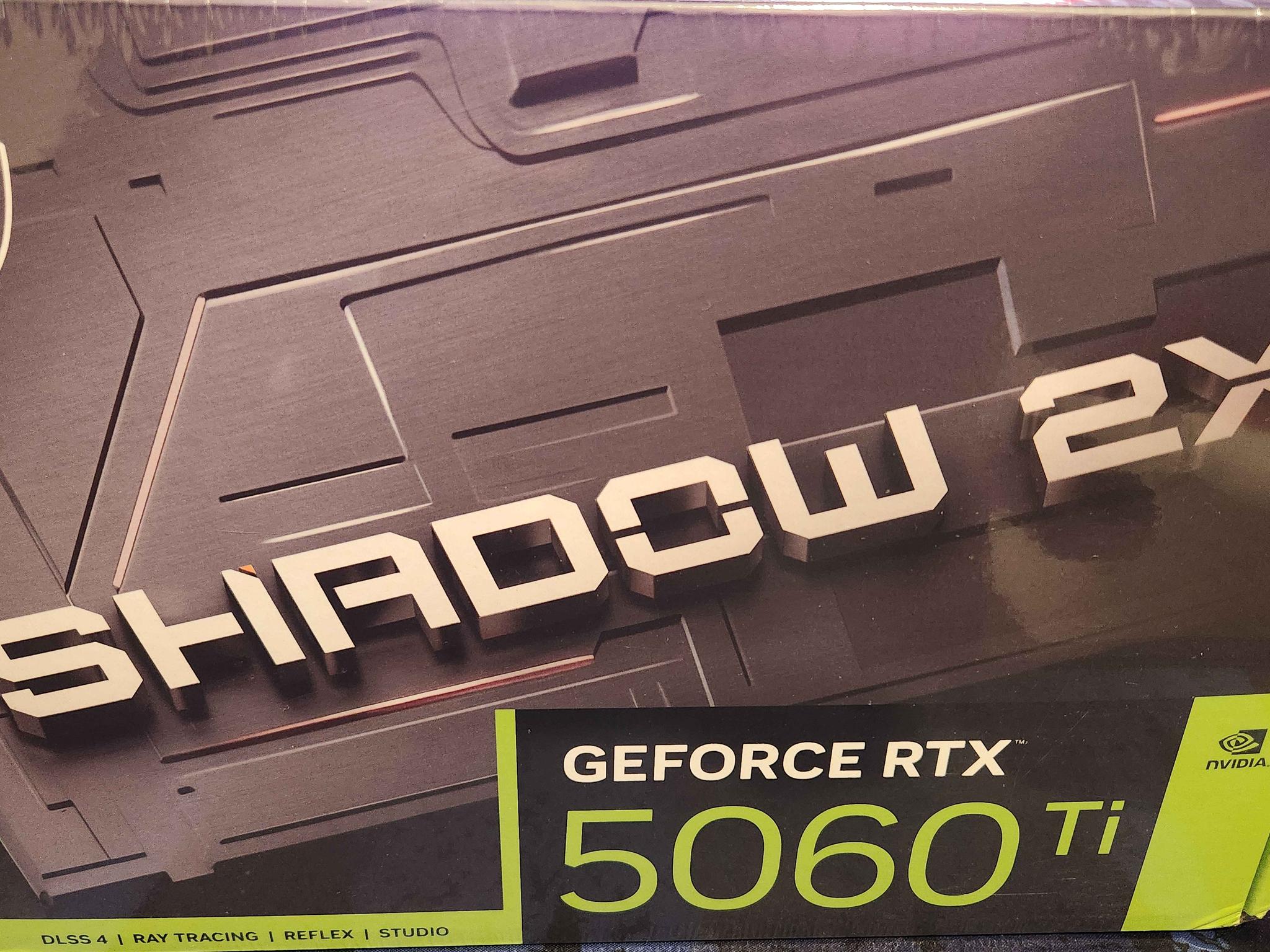 MSI GeForce RTX 5060 Ti 16G SHADOW 2X OC