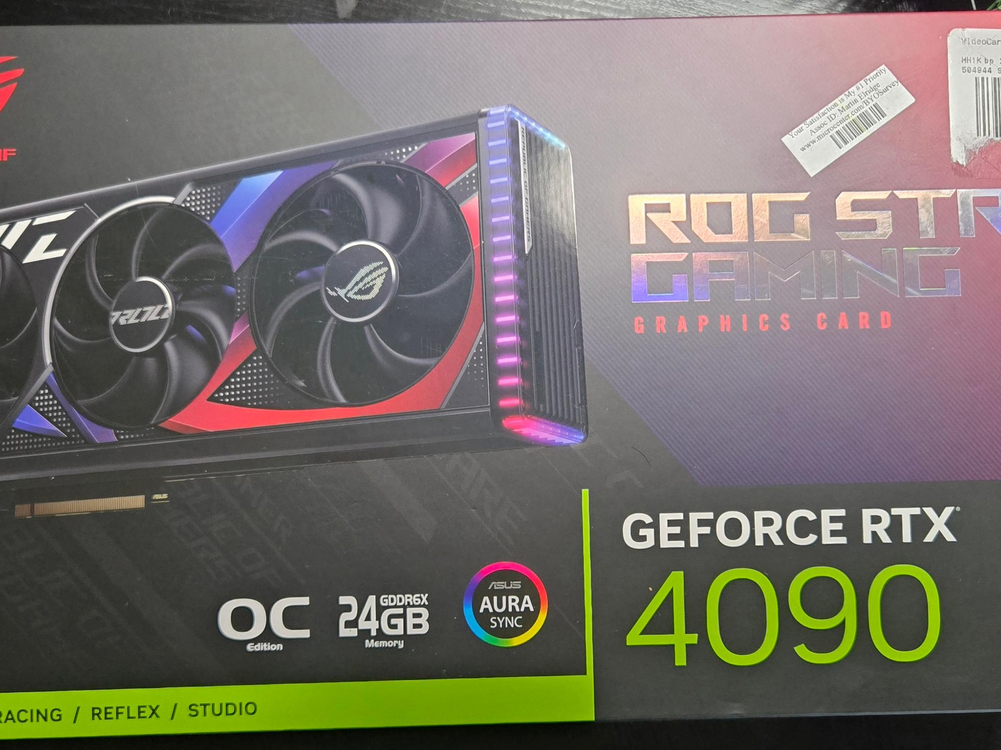 ASUS ROG Strix GeForce RTX 4090 OC Edition