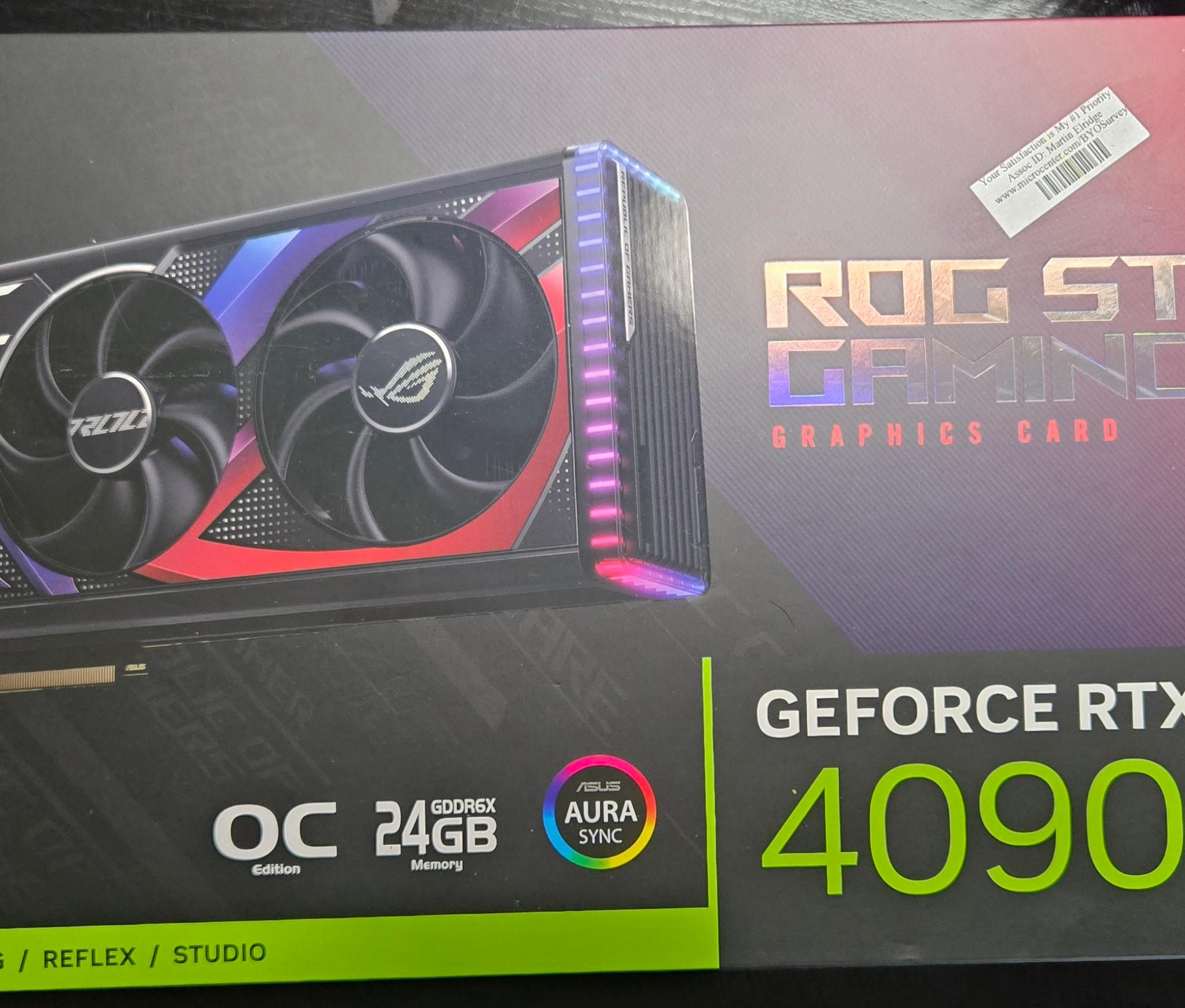 ASUS ROG Strix GeForce RTX 4090 OC Edition