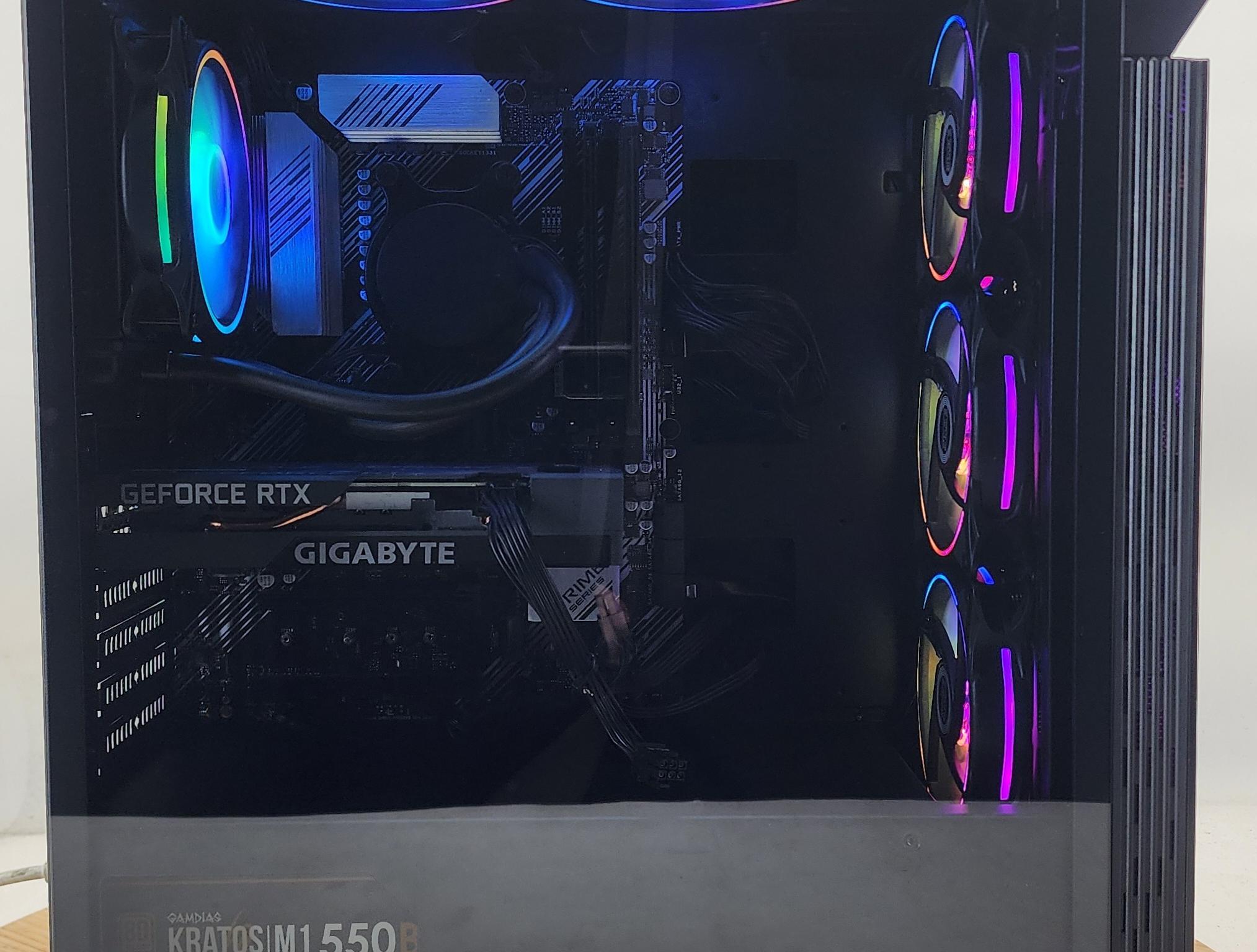 Gaming PC Ryzen 5 3600 16GB RAM 256GB SSD + 1TB HDD RTX 3050 8GB Win11 Computer
