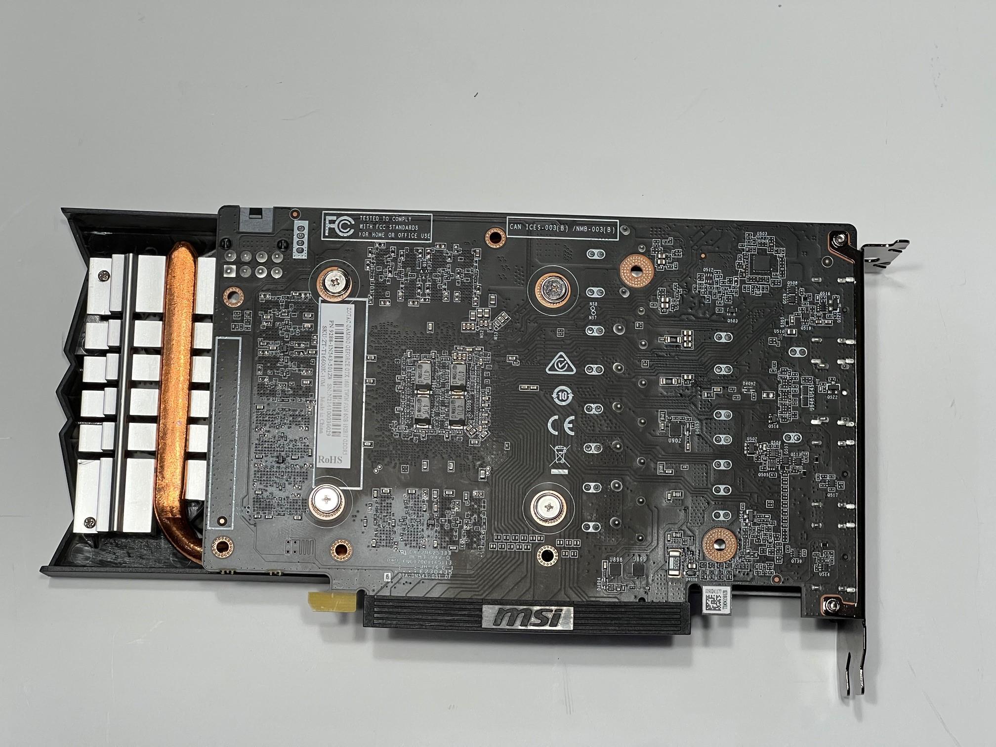 GeForce GTX 1660 6GB ZOTAC
