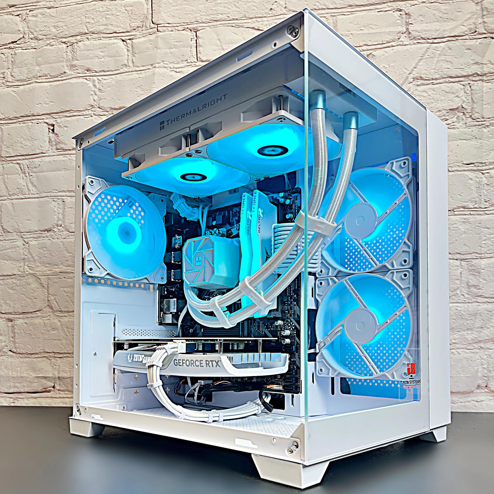 Liquid Cooled RTX 4060 Ryzen 5 5500 16GB RAM 1TB M.2 Gaming PC