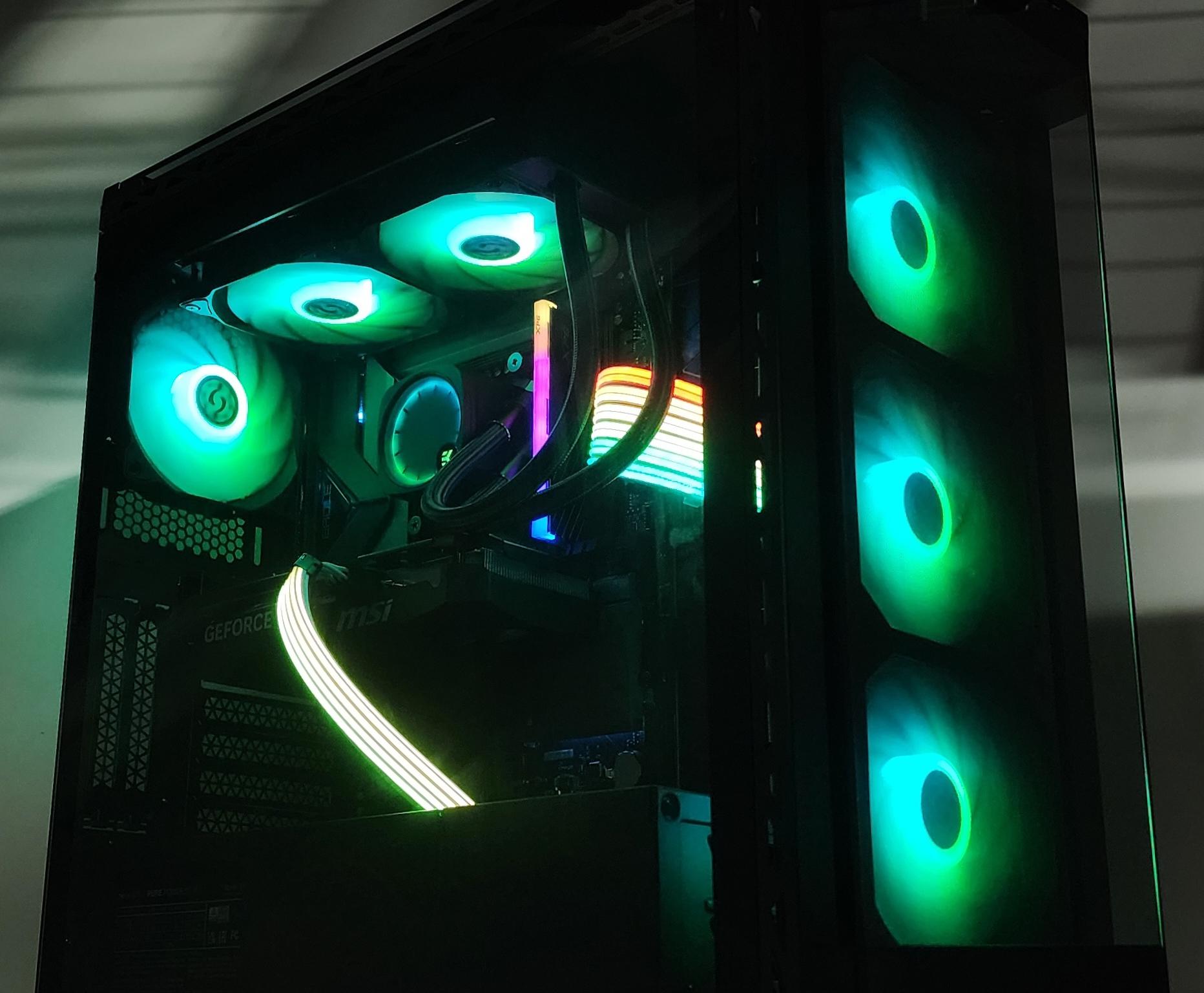 Gaming PC Ultra 5 250KF 16GB RAM 1TB SSD RTX 5060 Ti 16GB Windows 11 Computer