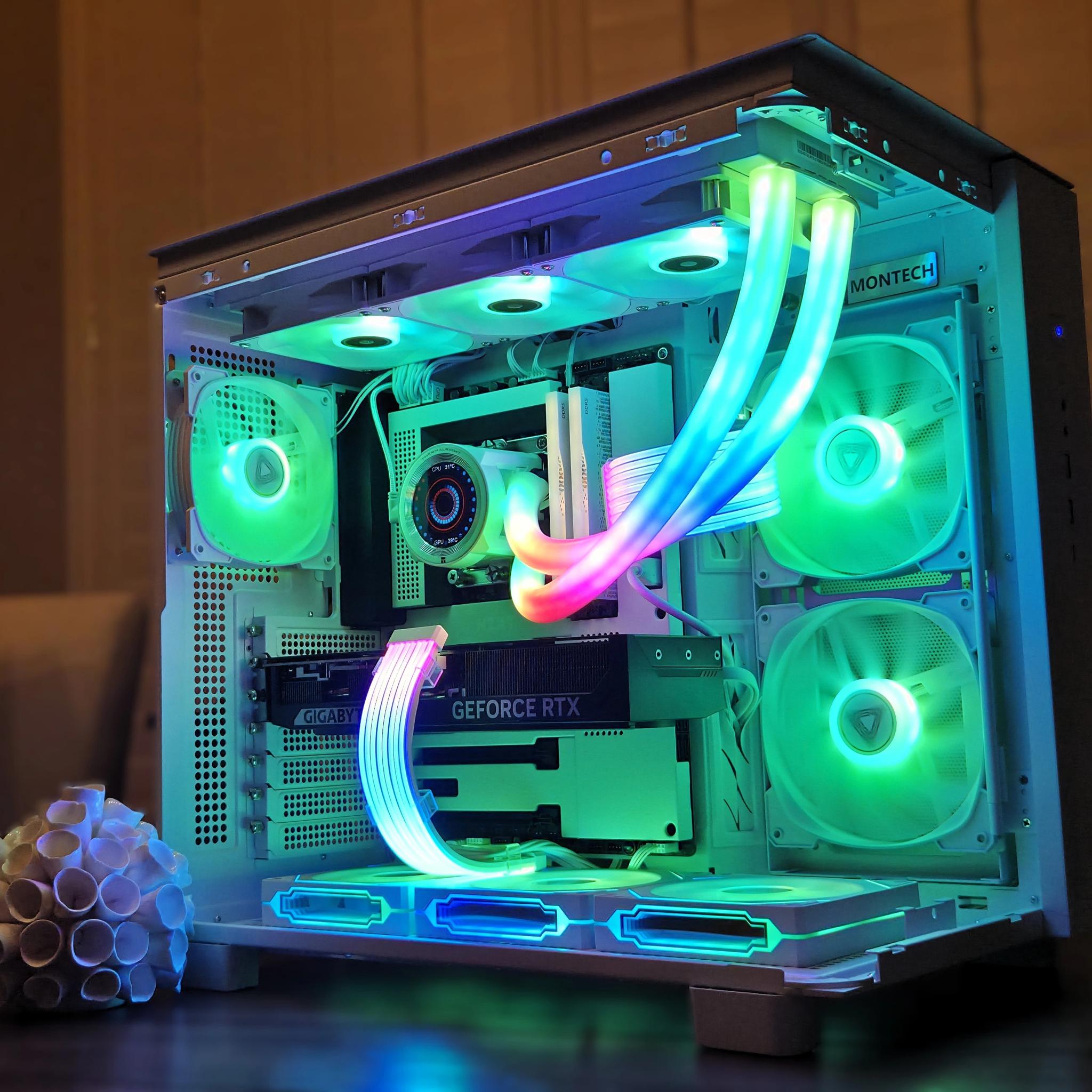 🐑 The Black Sheep 🐑 Intel i5 14600KF | RTX 5070 | 32GB DDR5 | LCD AIO | 2TB NVMe 🐑