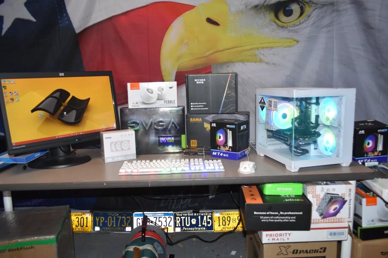 Gaming PC Intel Xeon 2680V4 32GB of Ram GPU GTX1080 Samsung 500GB M .2 500 GBHHD