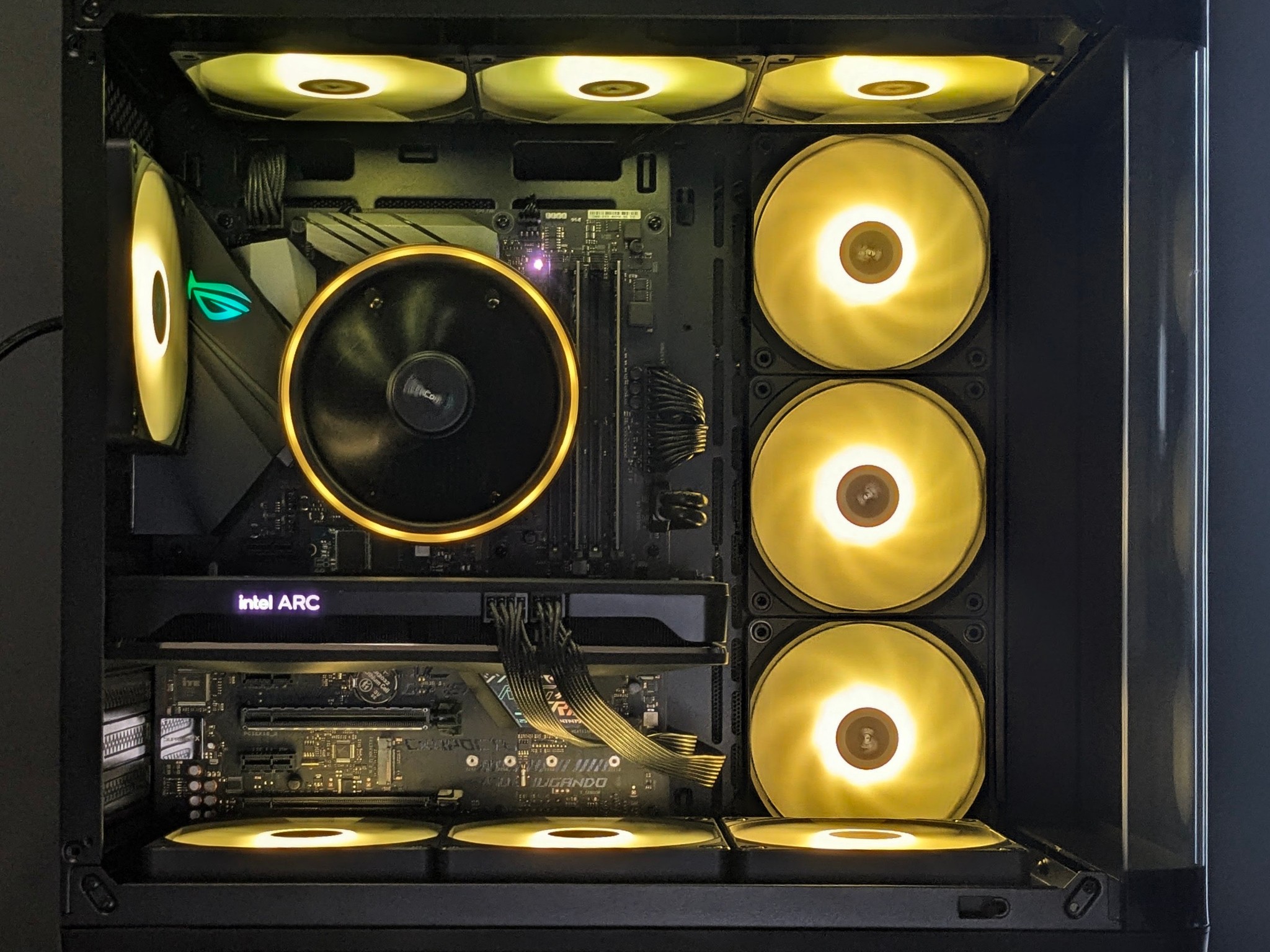 Intel ARC A750🖤Ryzen 5 5500🖤16GB RAM 🖤1TB Nvme/HDD🖤 Windows 11 Pro