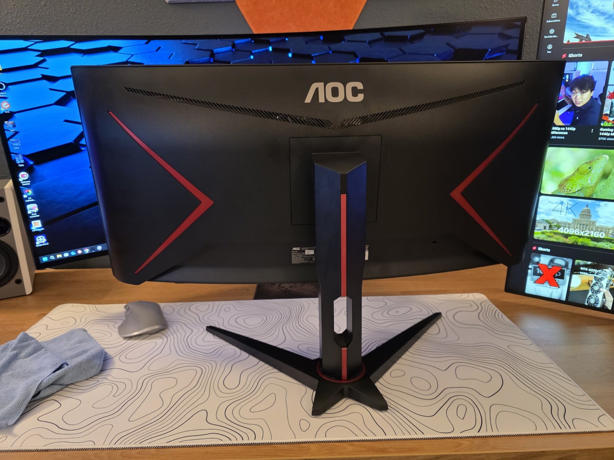 AOC CQ29G2E 29" 2K 1080P Curved Widescreen 21:9 Monitor 75Hz Gaming - Productivity - General Use
