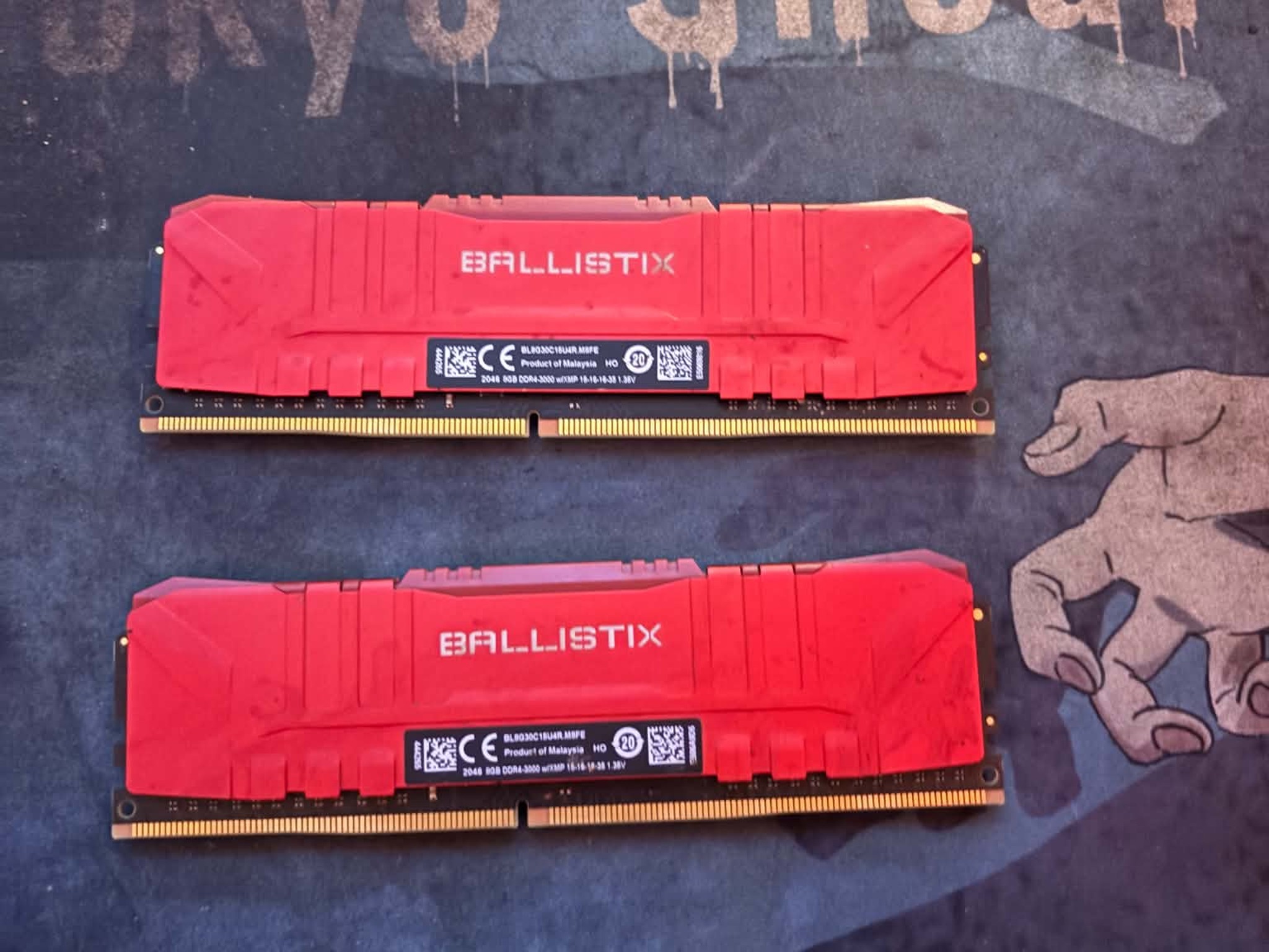 crucial ballistix 16 GB (2x8GB) ddr-4 3000