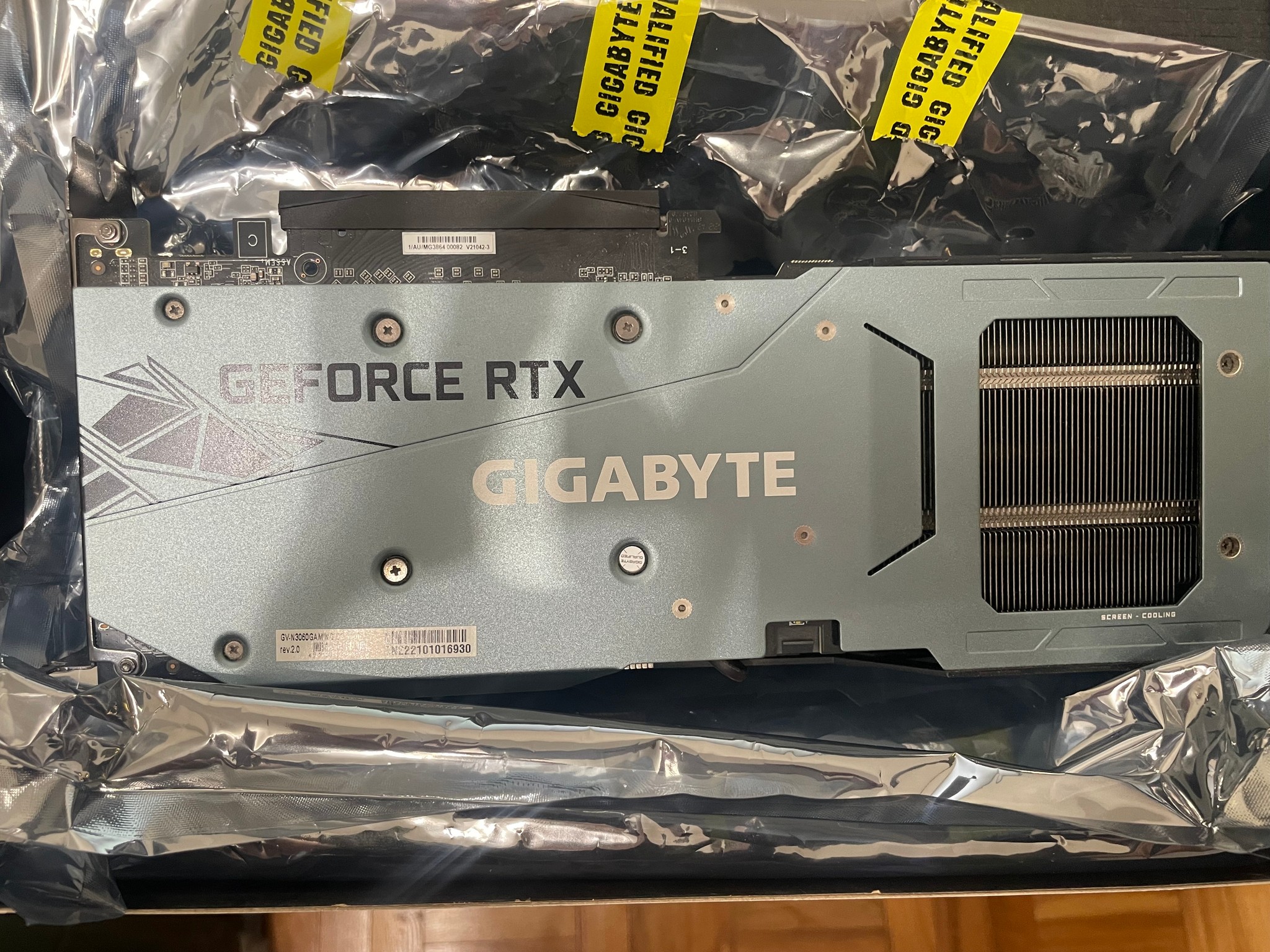 GIGABYTE GAMING OC GeForce RTX 3060 12GB