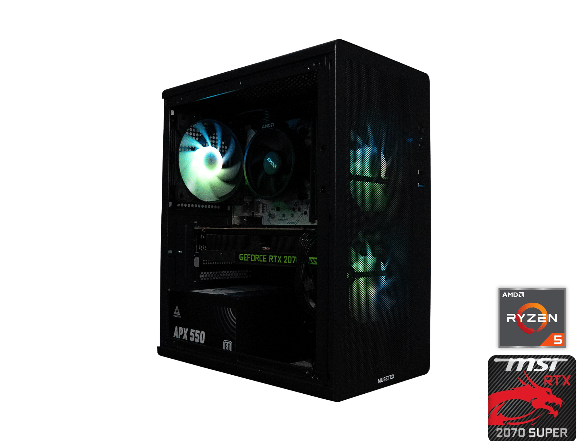 🍬🍬 | RTX 2070 SUPER 8GB | RYZEN 5 3600 | 16GB DDR4 RAM | 1TB MICRON SSD | Y2K Hero BRONZE