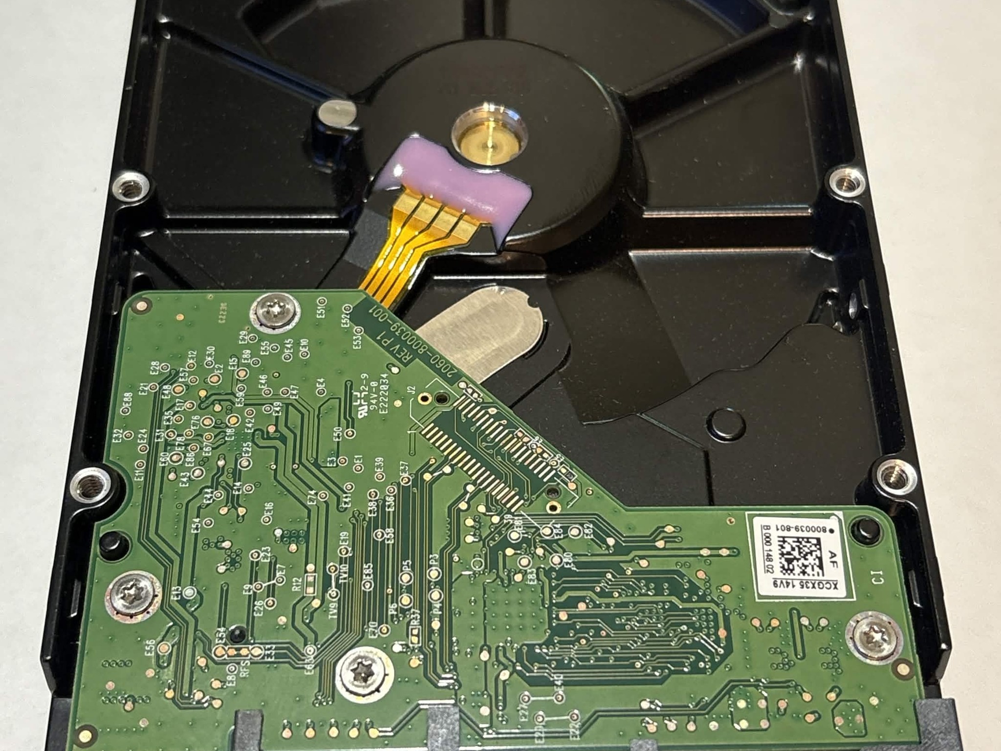 WD Blue 1TB 7200RPM SATA Hard Drive | Only 123 Power-On Hours