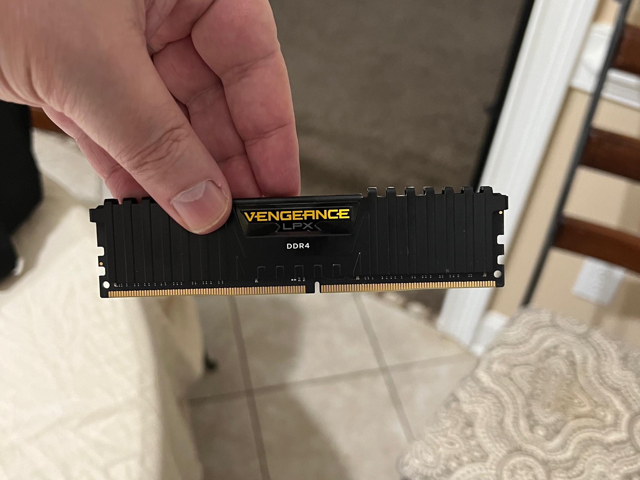 64 Gigs Memory 4 dimms 3200  CL16