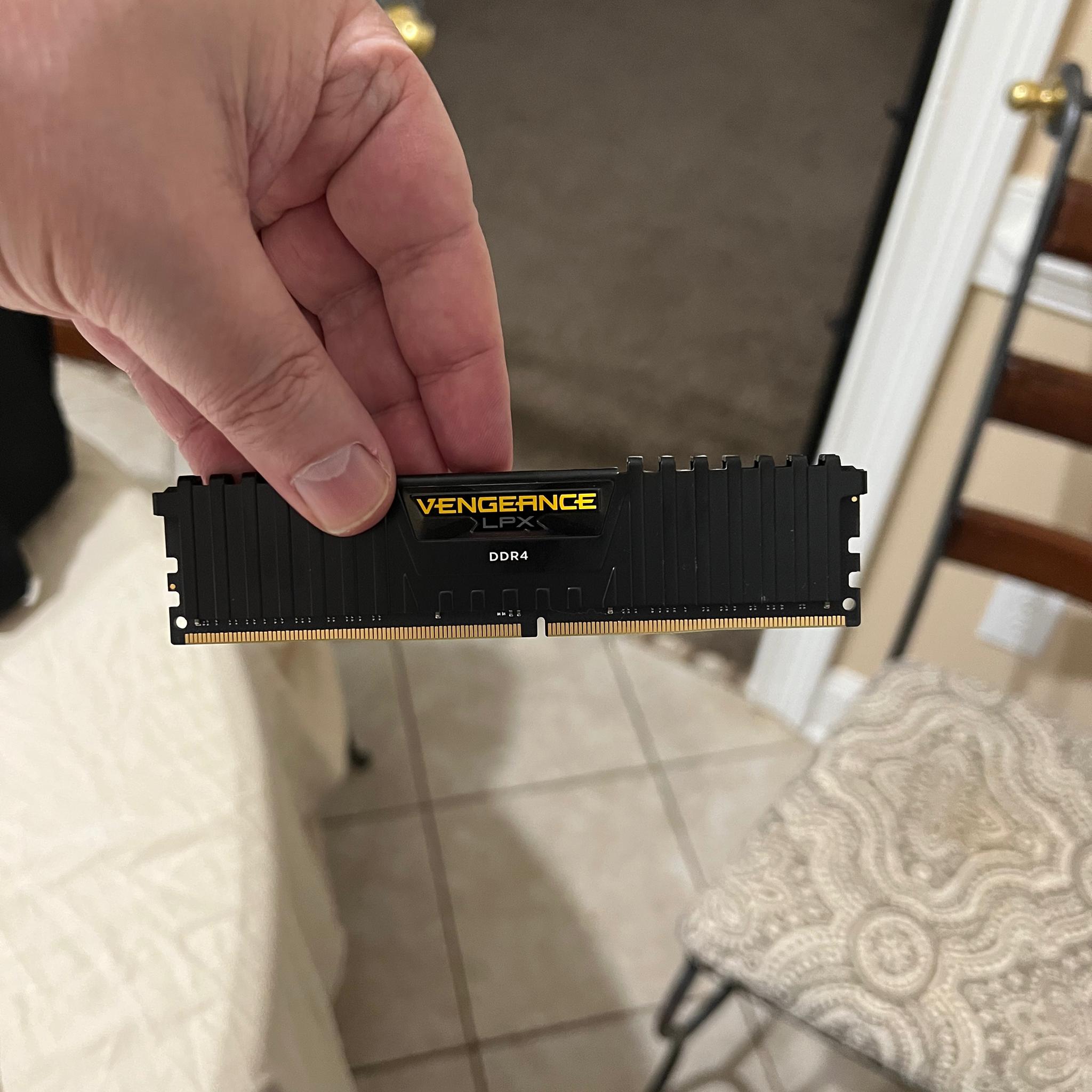 64 Gigs Memory 4 dimms 3200  CL16