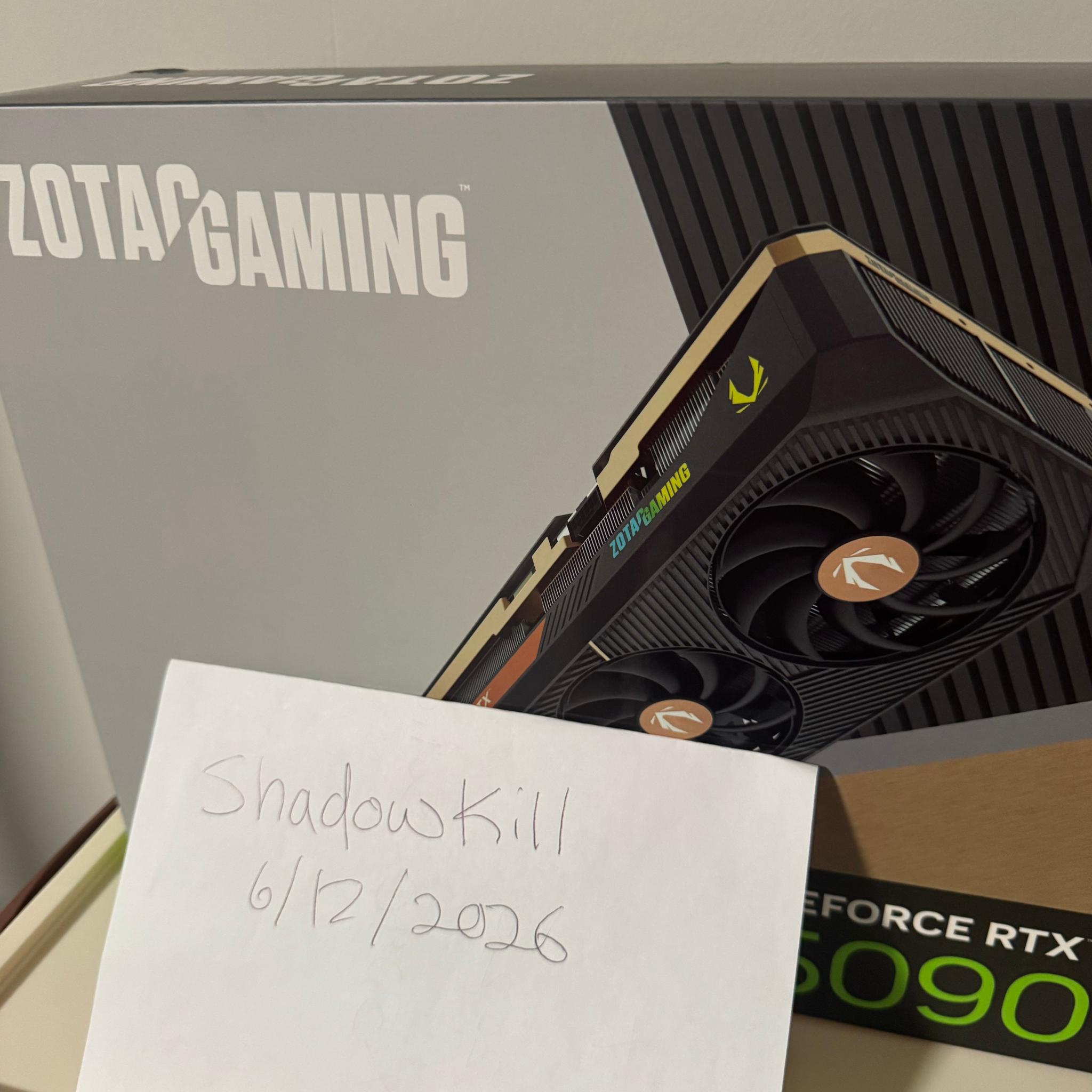 ZOTAC GAMING GeForce RTX 5090 SOLID OC
