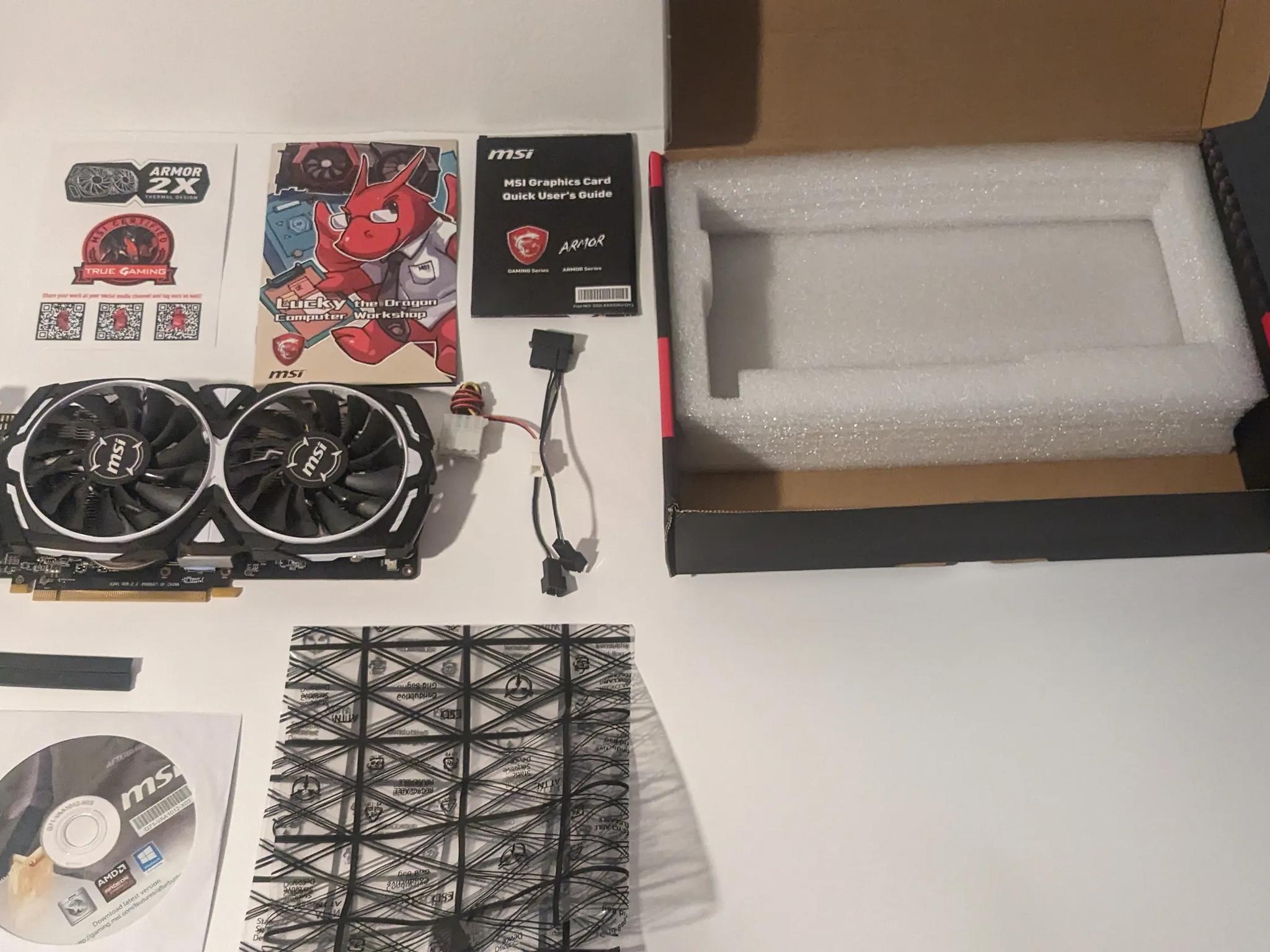 MSI Radeon Armor Rx 570 8GB