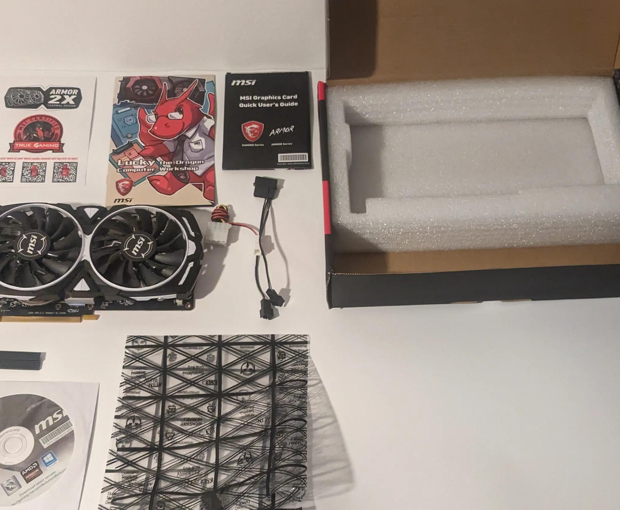 MSI Radeon Armor Rx 570 8GB