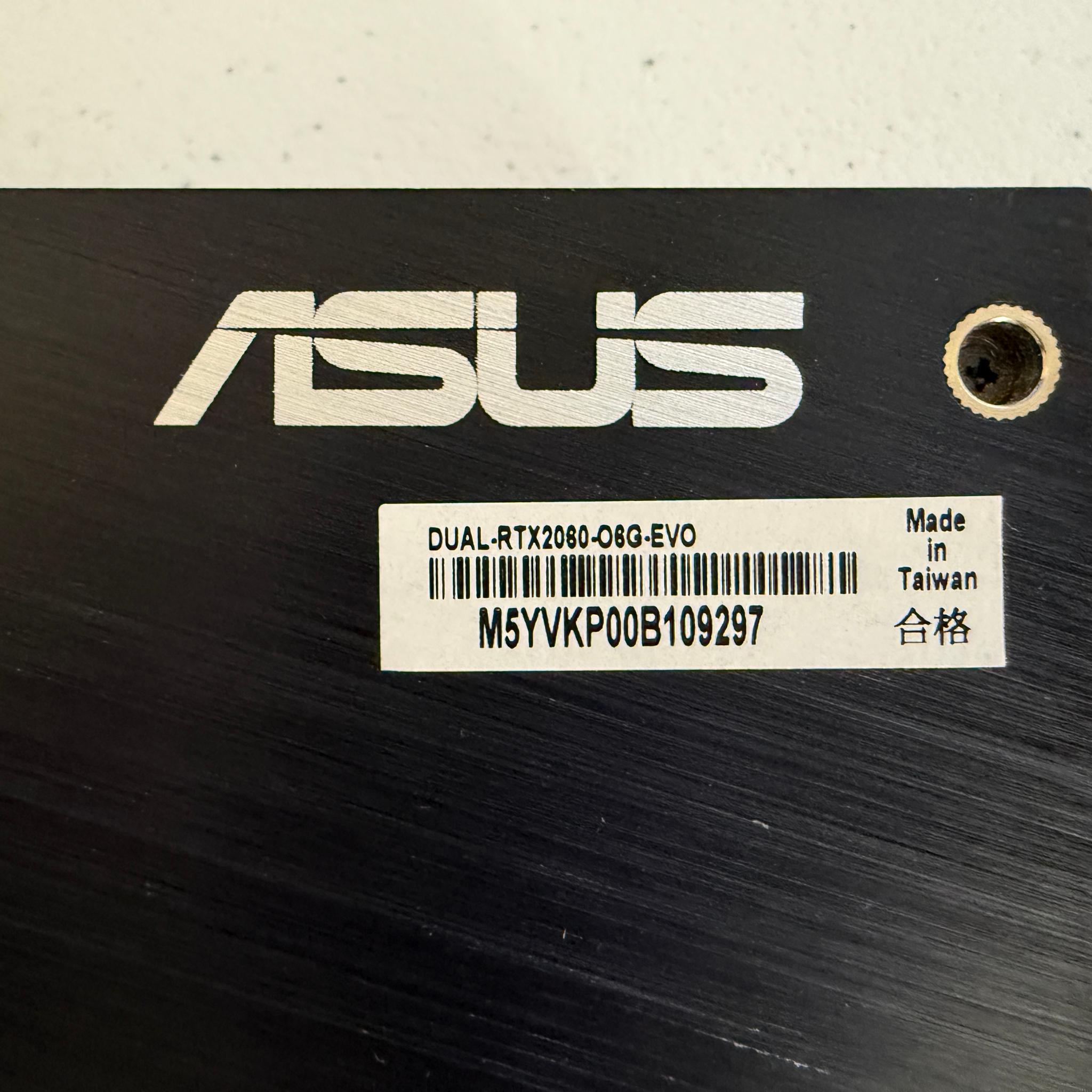 ASUS DUAL GeForce RTX 2060 EVO OC