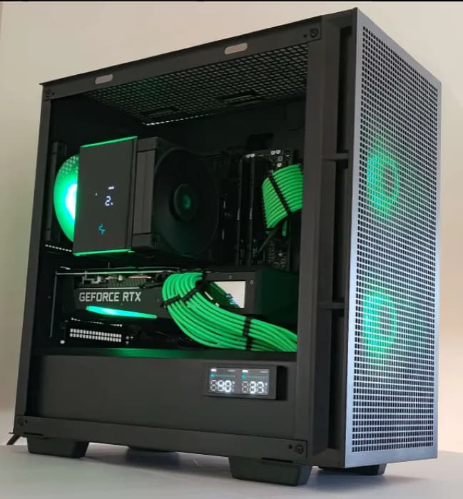 Matrix Display! 7600X/3070/32GB DDR5 RAM/ 1TB NVME SSD/ Digital displays everywhere.
