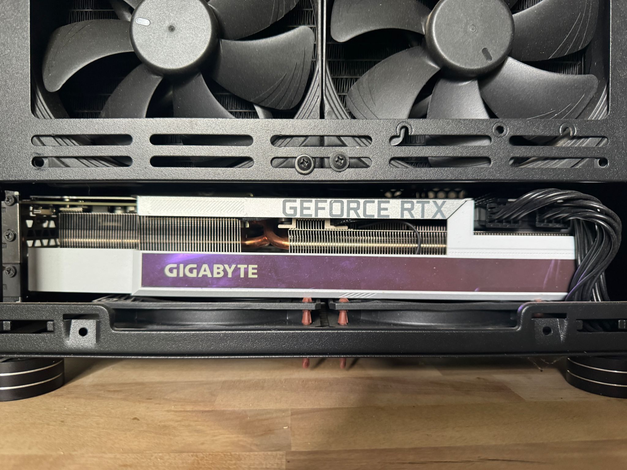 Custom Built NR200 5800x3D with RTX 3080, 32GB RAM, 2x2TB SSD, and AIO 240.