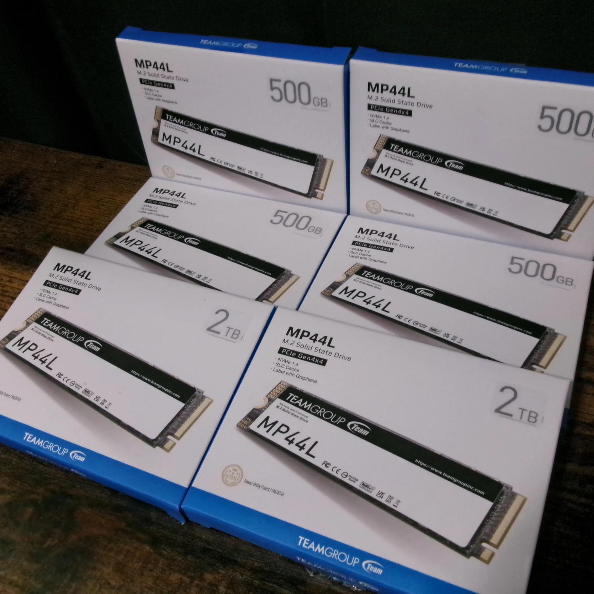 TeamGroup 6TB(6x M.2) Pcie4.0 NVME Lot