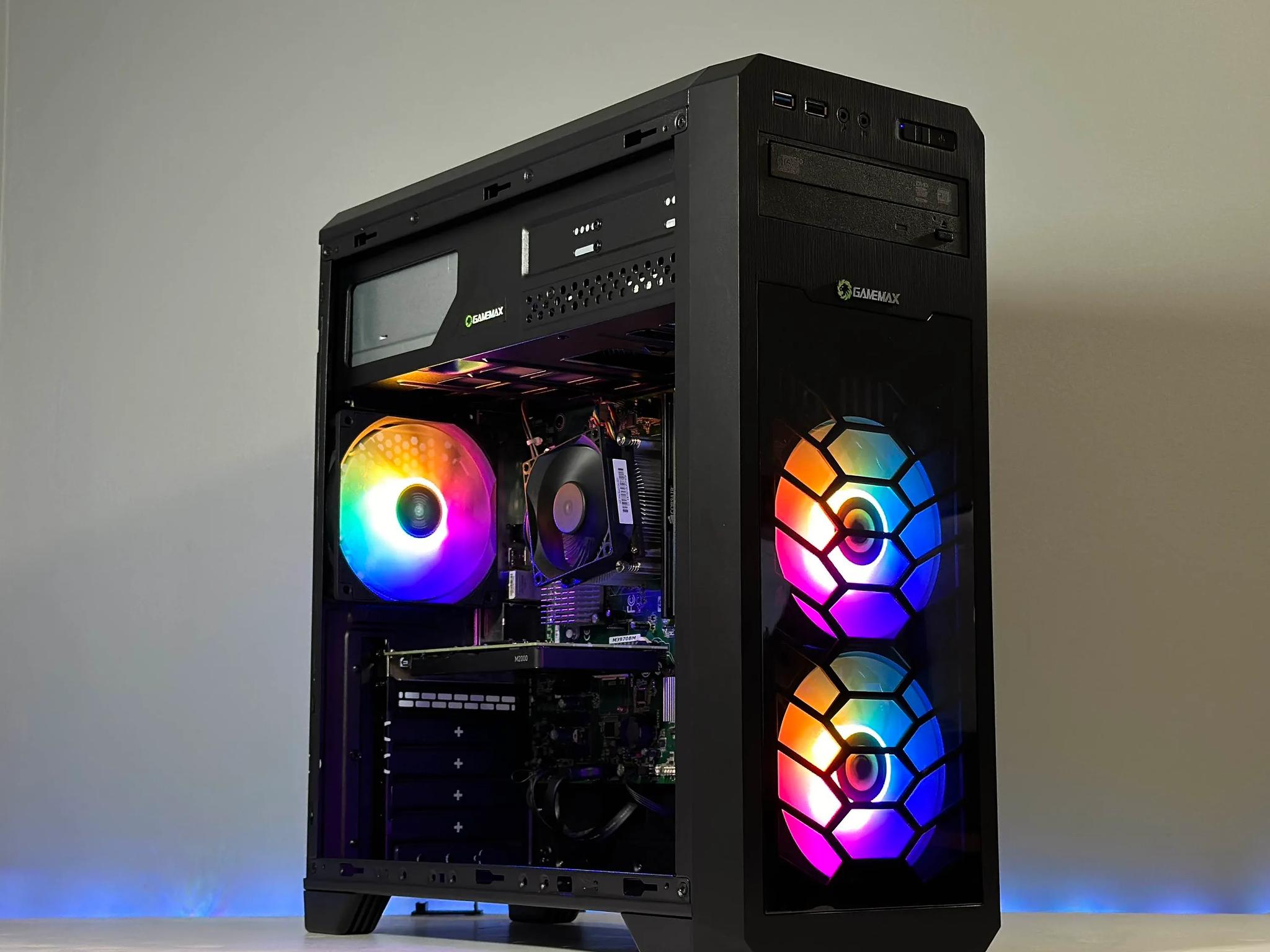 Budget Gaming PC |AMD 6 Core CPU| Nvidia M2000 4GB | 12GB RAM | 1.2TB STORAGE | WIFI |
