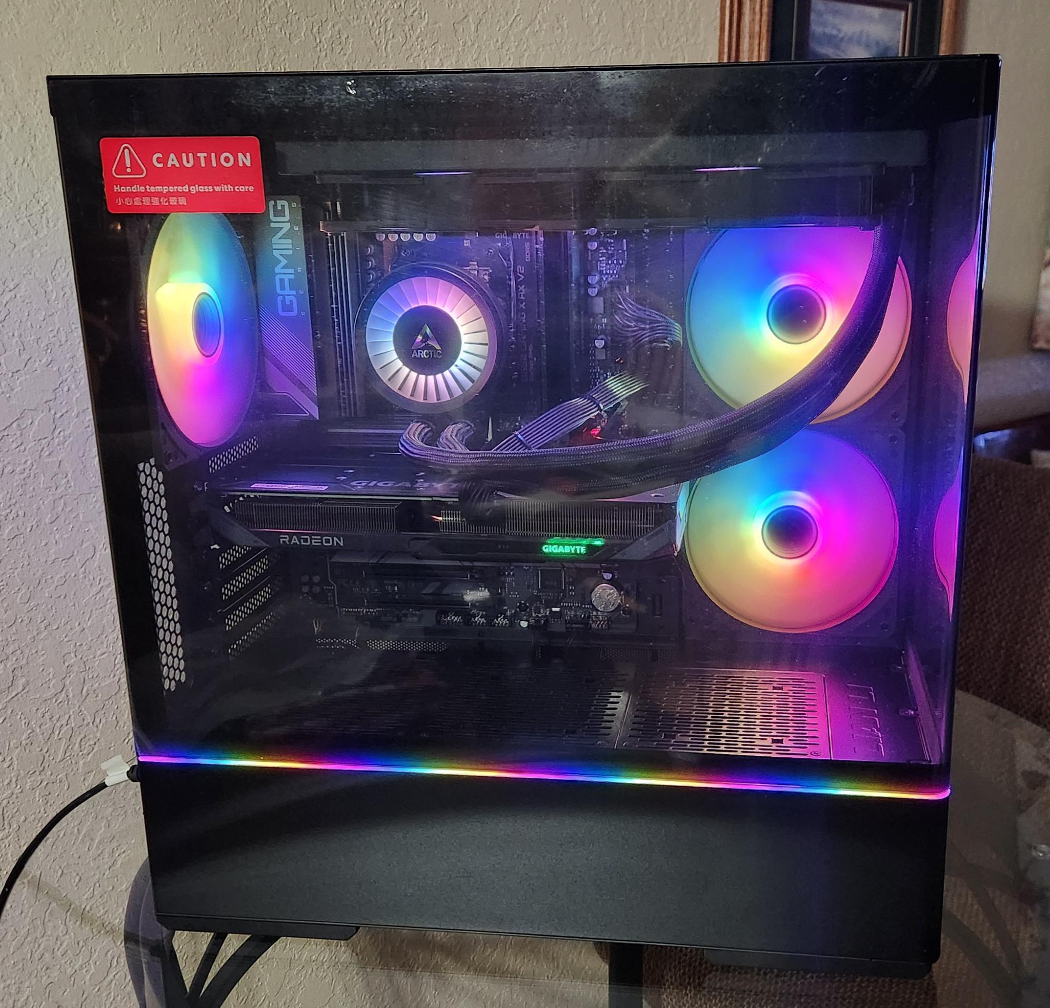 Ryzen 7700x | RX 9060XT | 32GB DDR5 6000 CL36 | 8TB Storage | All New High Quality Parts