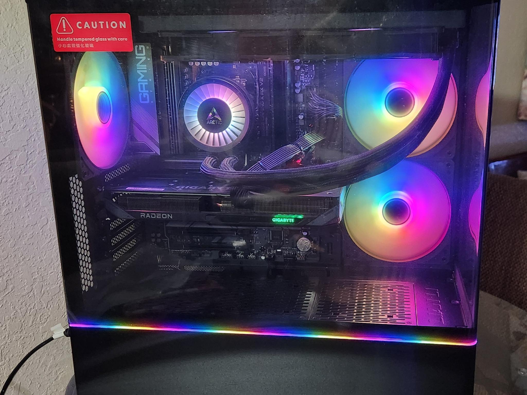 Ryzen 7700x | RX 9060XT | 32GB DDR5 6000 CL36 | 8TB Storage | All New High Quality Parts