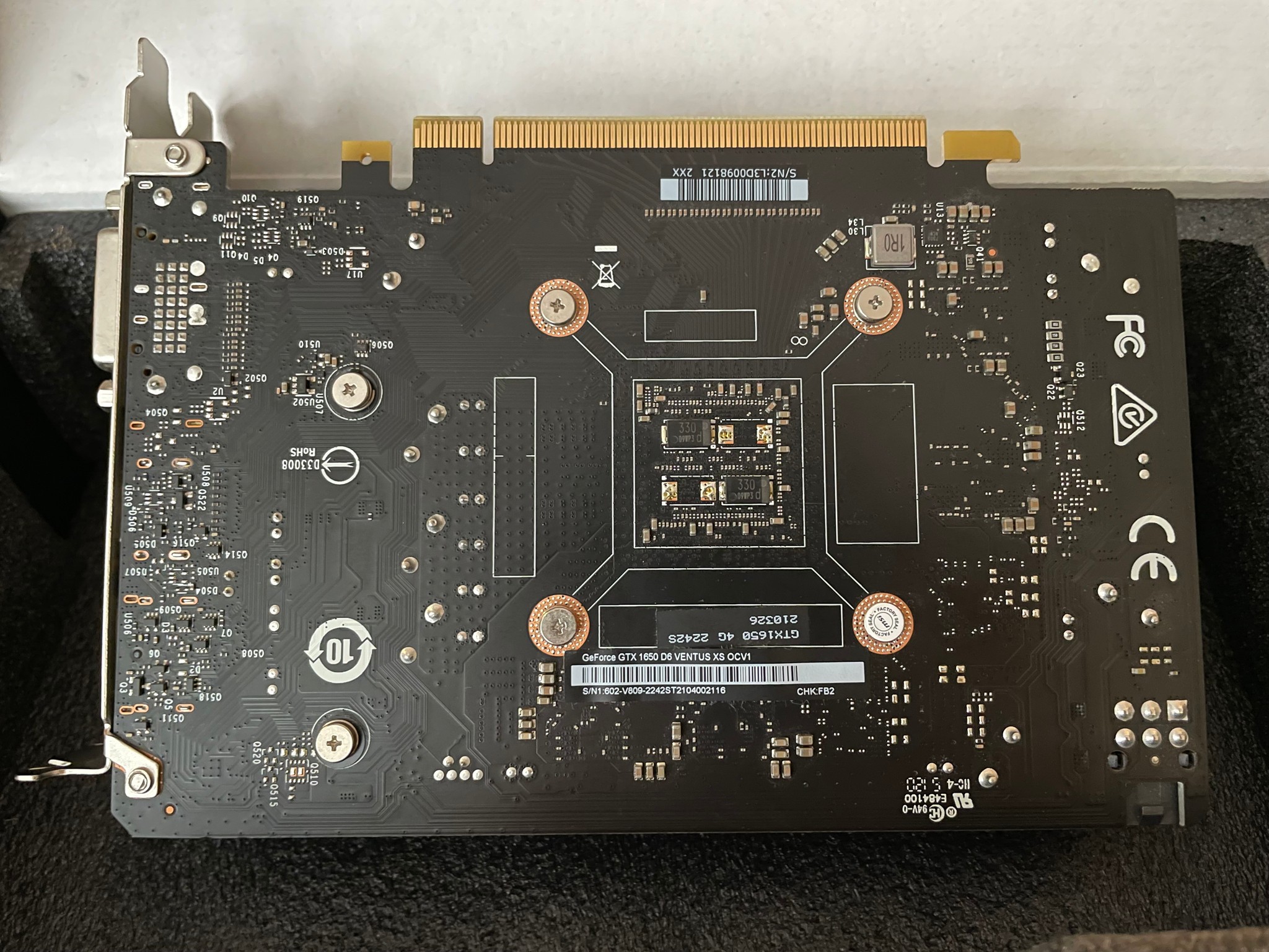 MSI GTX 1650 Ventus XS OC