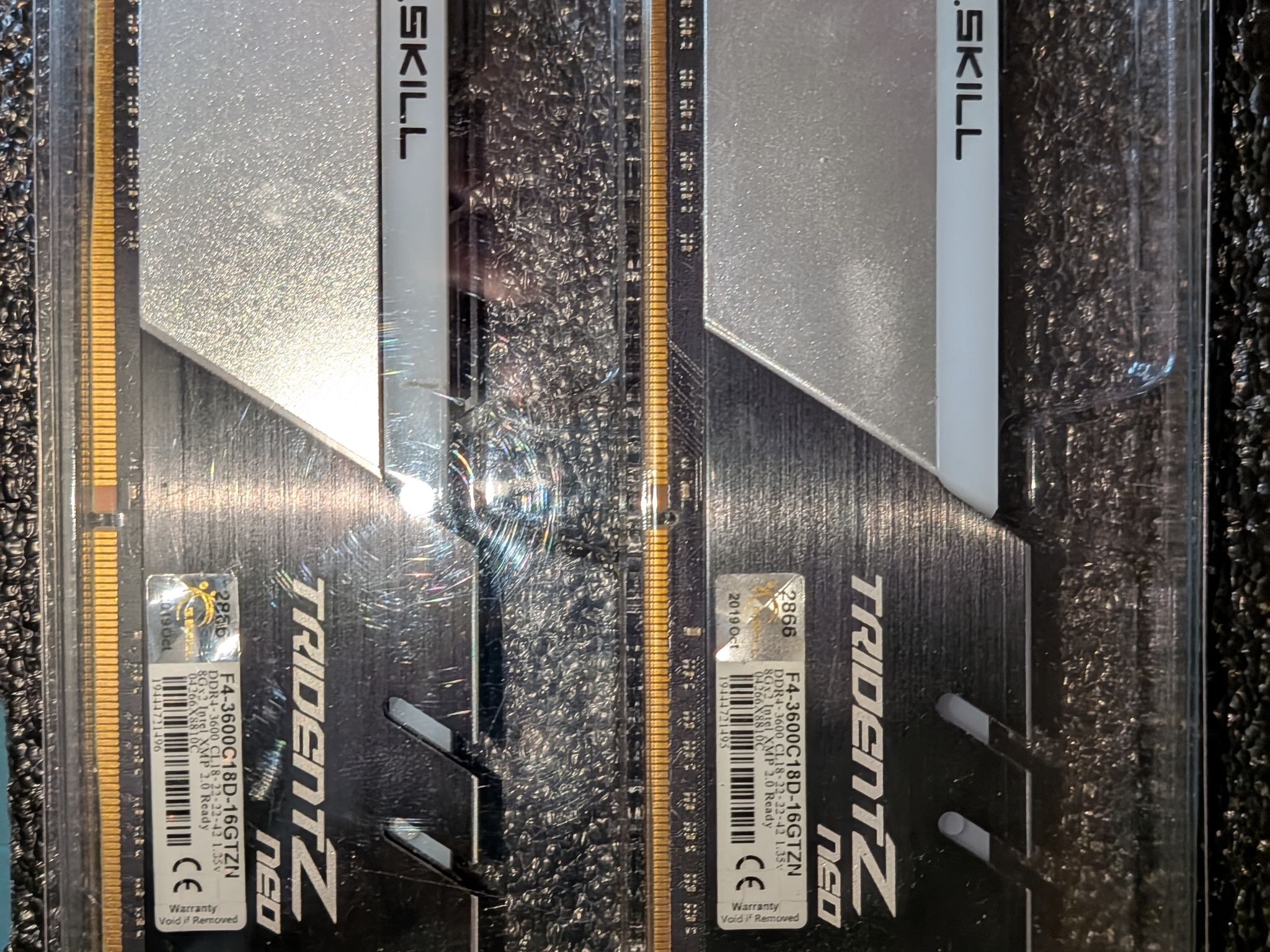 G.SKILL Trident Z Neo Series DDR4 RAM (XMP) 16GB (2x8GB) 3600MT/s CL18-22-22-42 1.35V Intel AMD